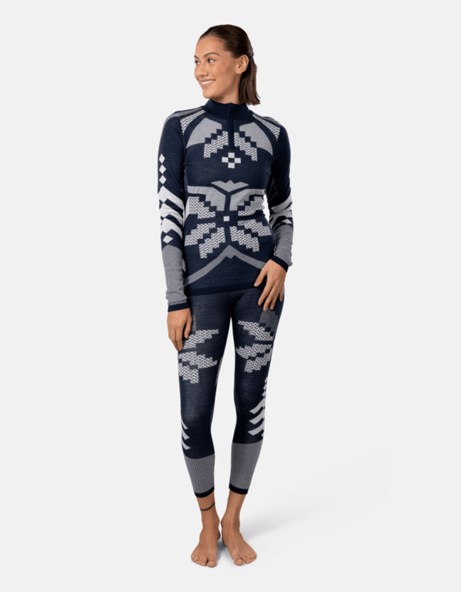 Kari Traa Faith Half Zip in BLAU
