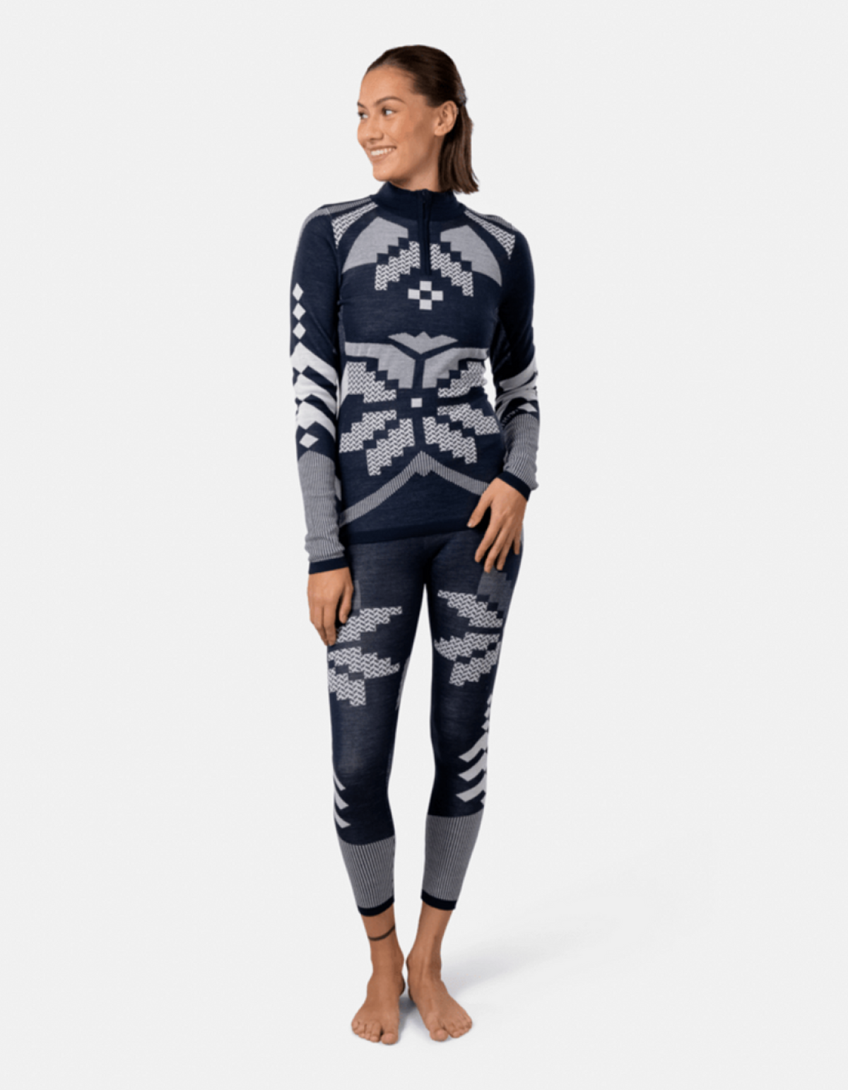 Kari Traa Faith Half Zip in BLAU