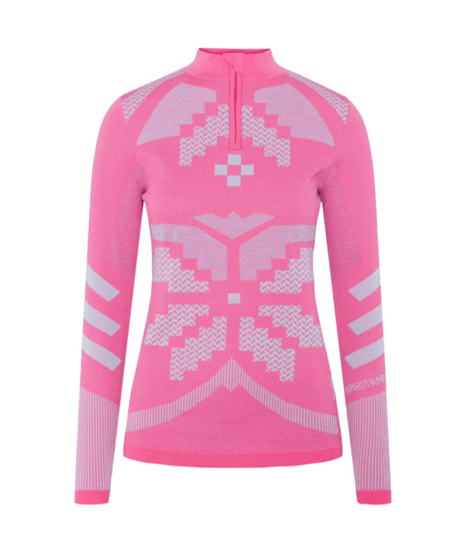 Kari Traa Faith Half Zip in PINK