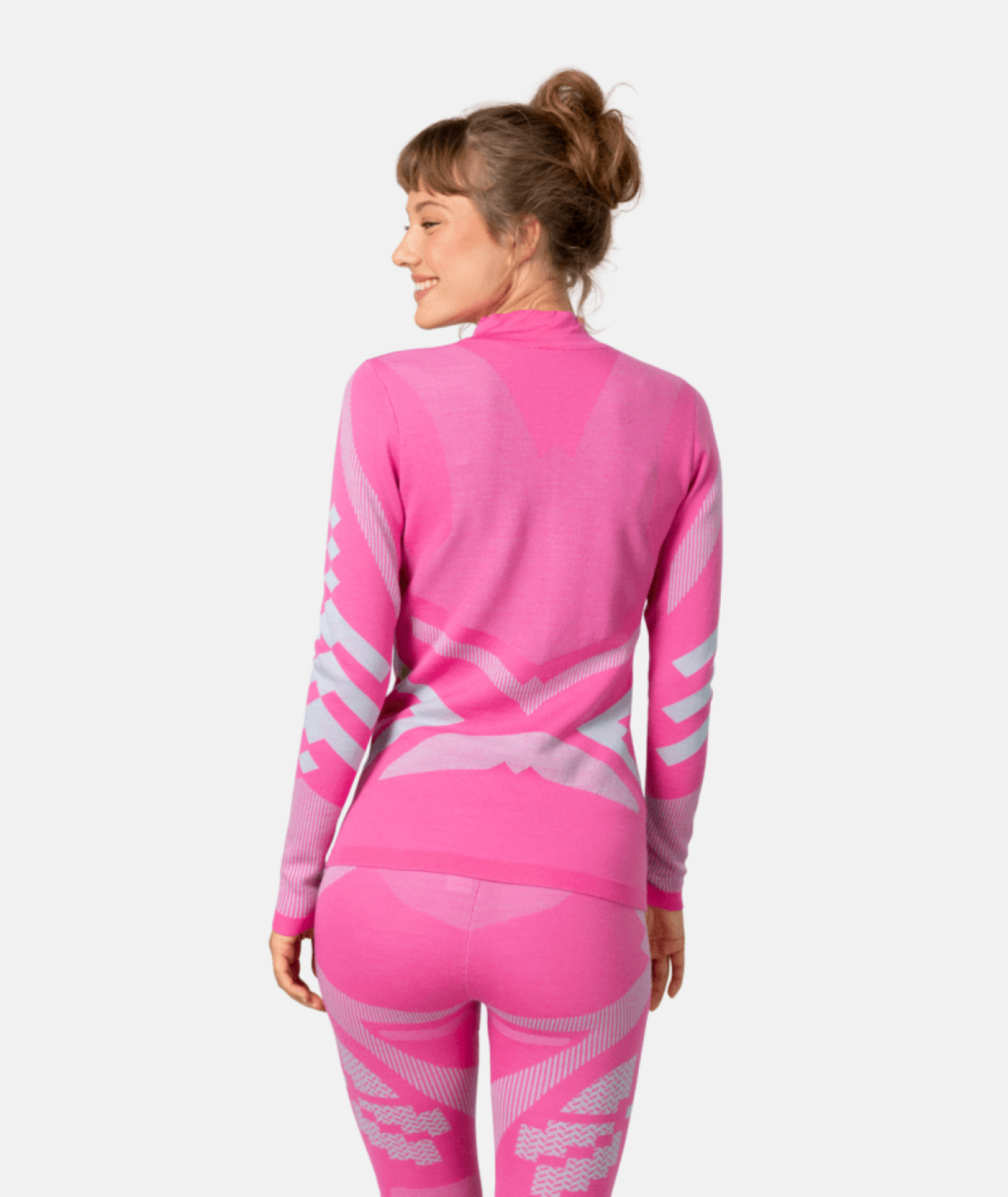 Kari Traa Faith Half Zip in PINK