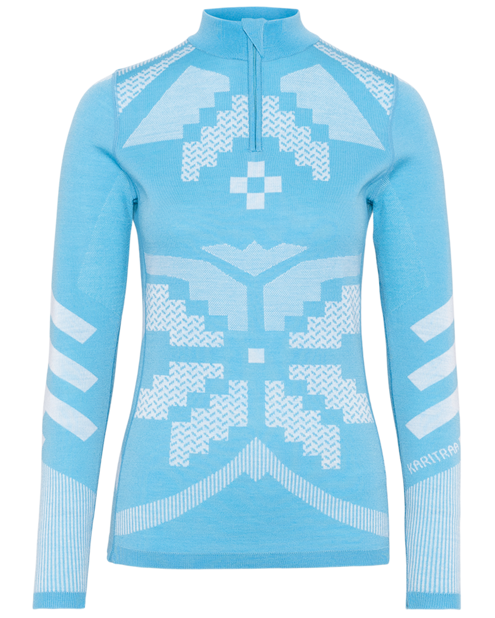 Kari Traa Faith Half Zip in BLAU