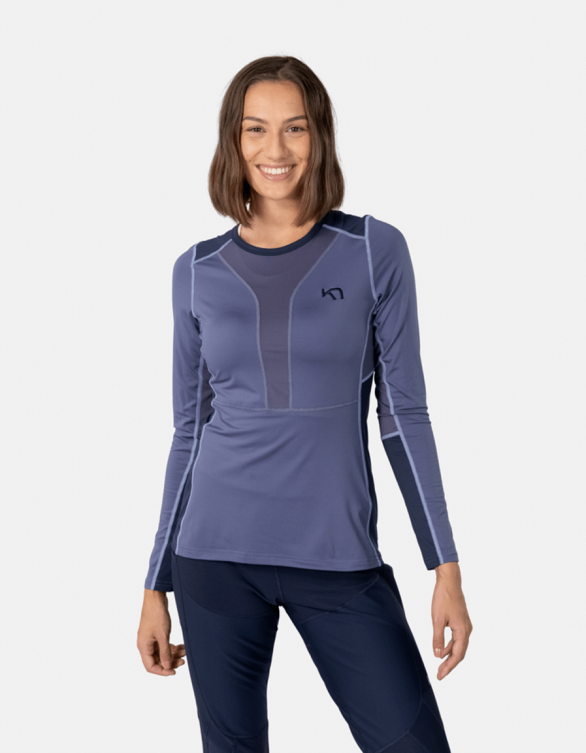 Kari Traa Tirill Long Sleeve in BLAU