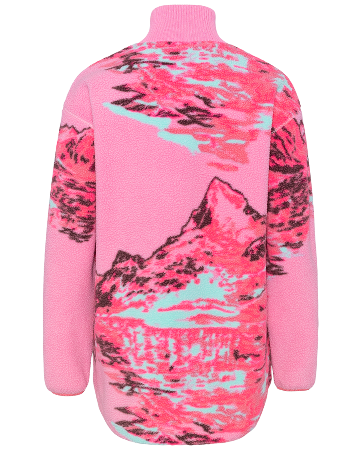Kari Traa Ruthie Midlayer Half Zip in PINK
