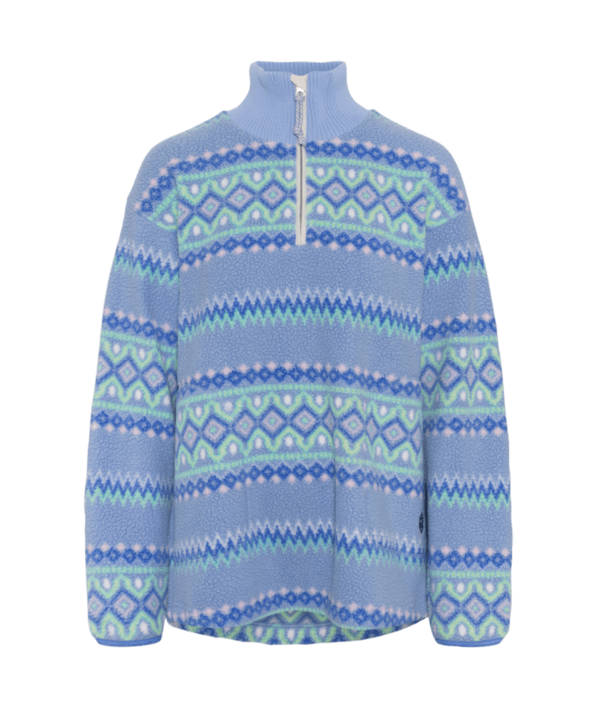 Kari Traa Ruthie Midlayer Half Zip in BLAU