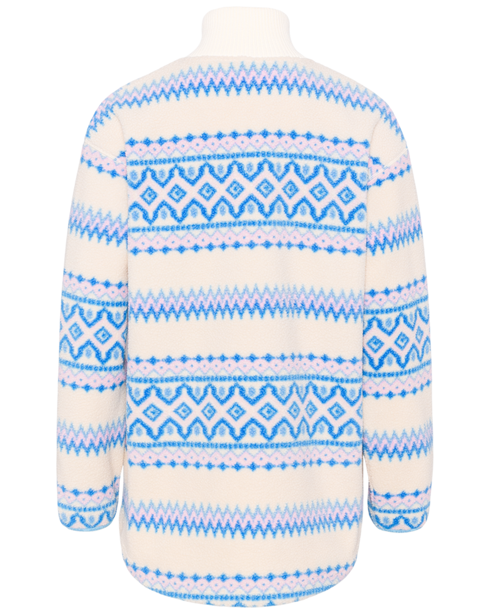 Kari Traa Ruthie Midlayer Half Zip in BEIGE