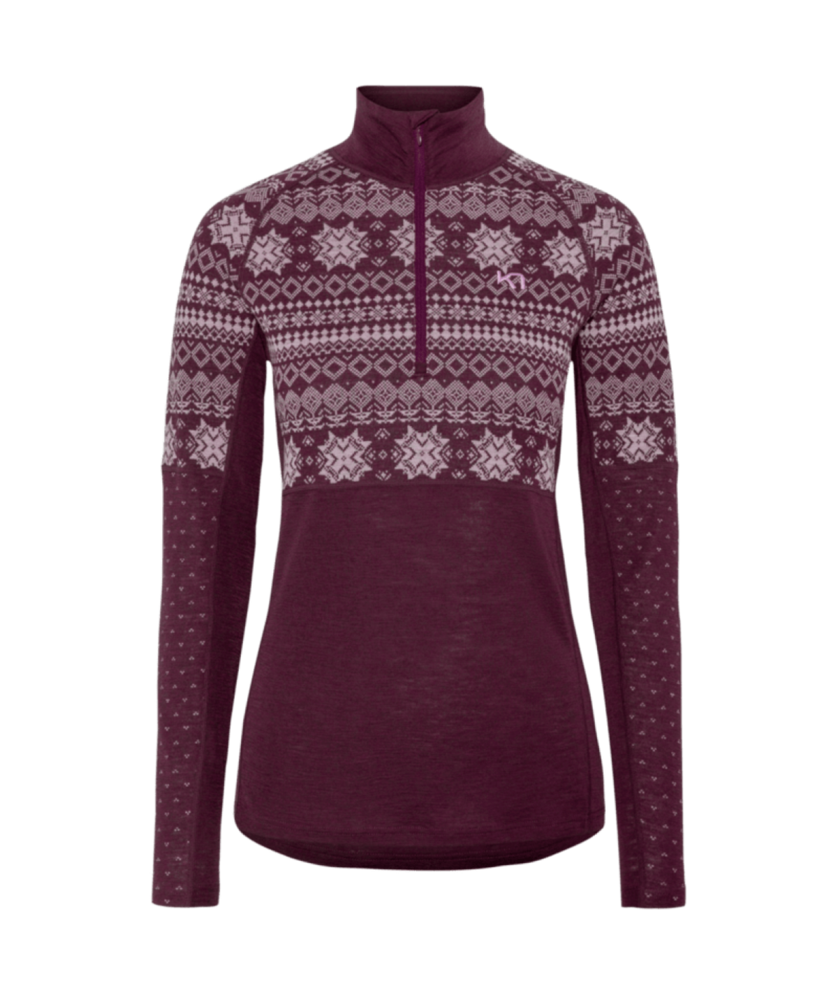 Kari Traa Vilma Half Zip in VIOLETT