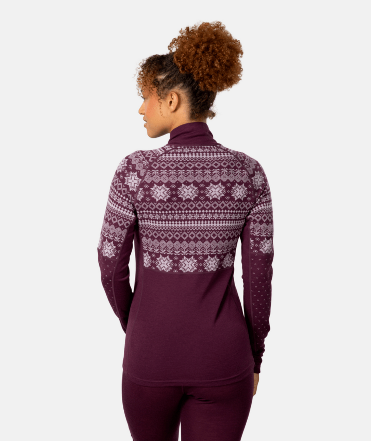Kari Traa Vilma Half Zip in VIOLETT