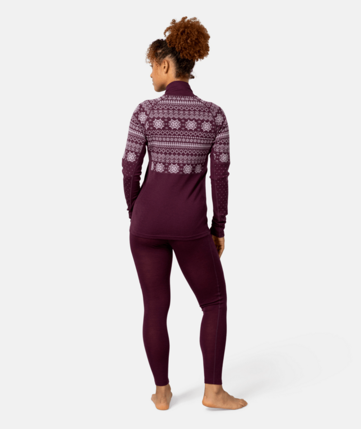 Kari Traa Vilma Half Zip in VIOLETT