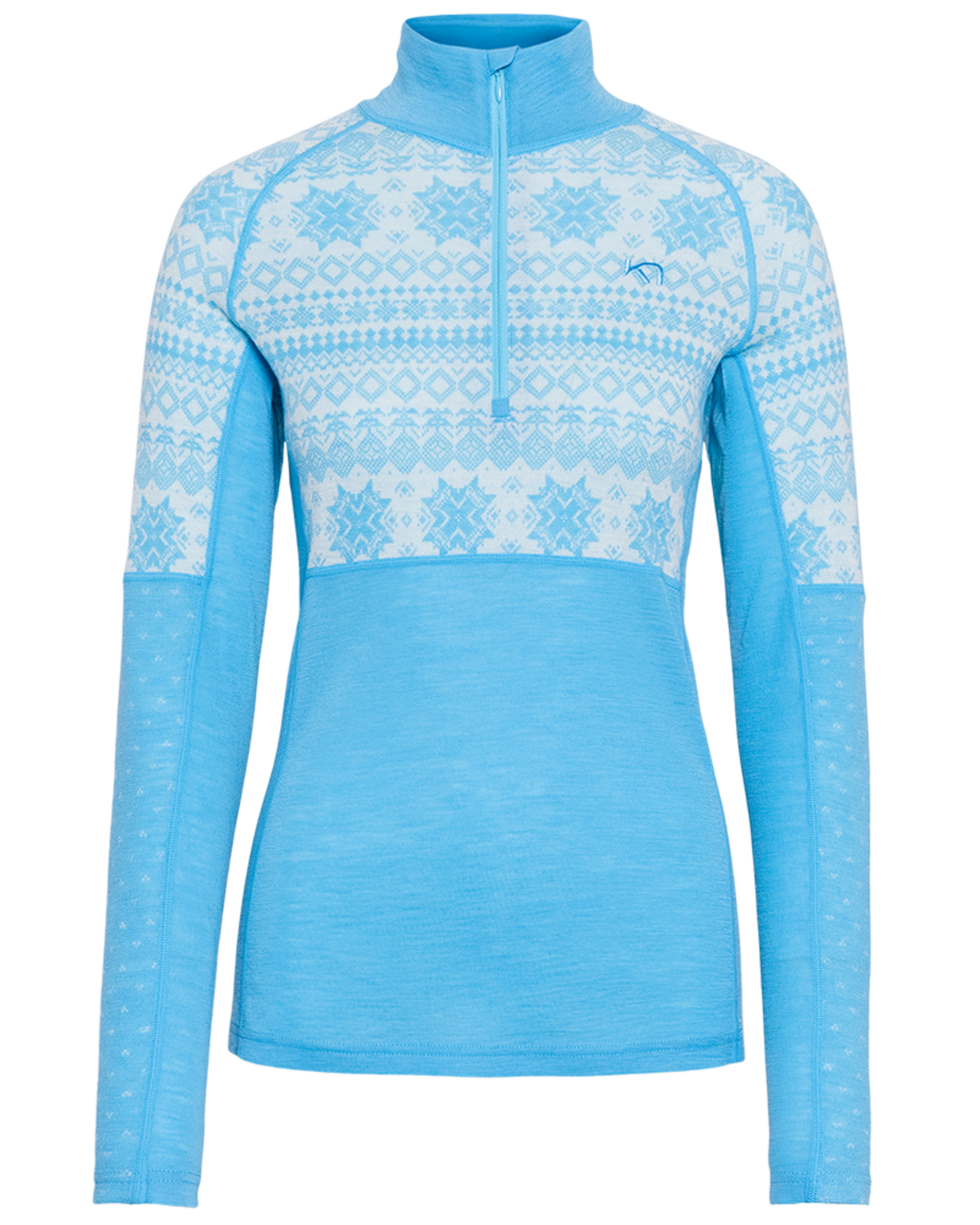 Kari Traa Vilma Half Zip in BLAU