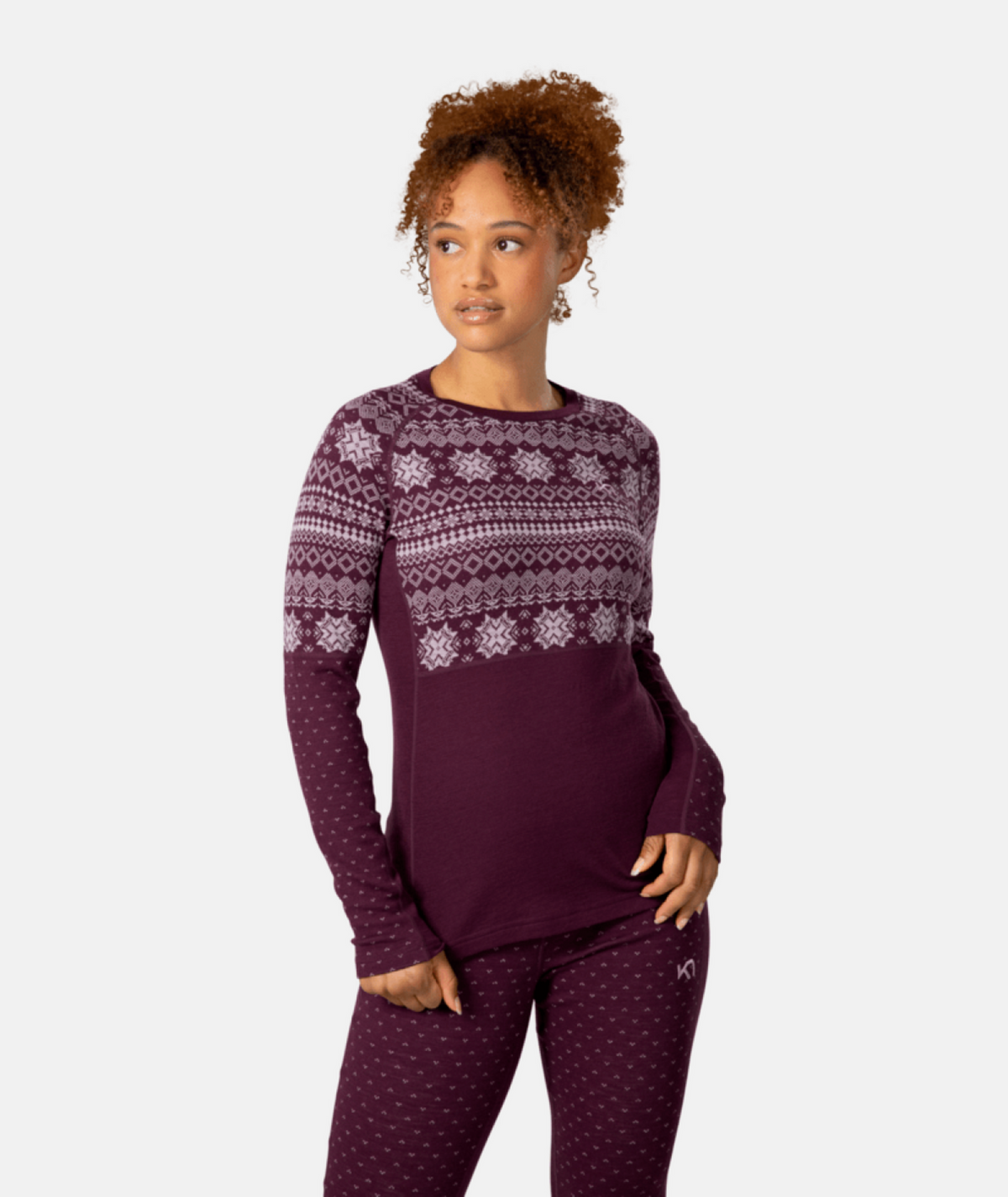 Kari Traa Vilma Long Sleeve in VIOLETT