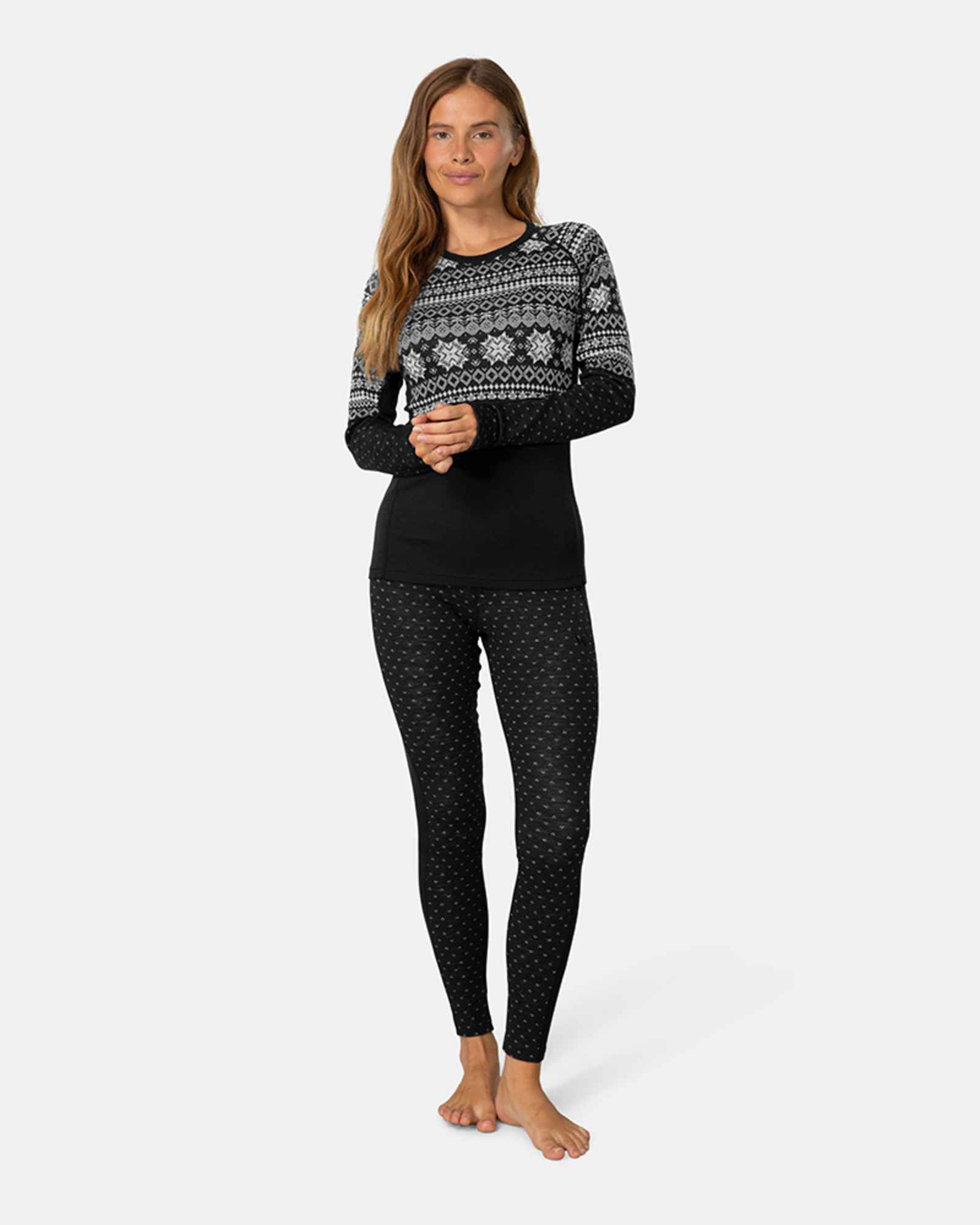 Kari Traa Vilma Long Sleeve in SCHWARZ