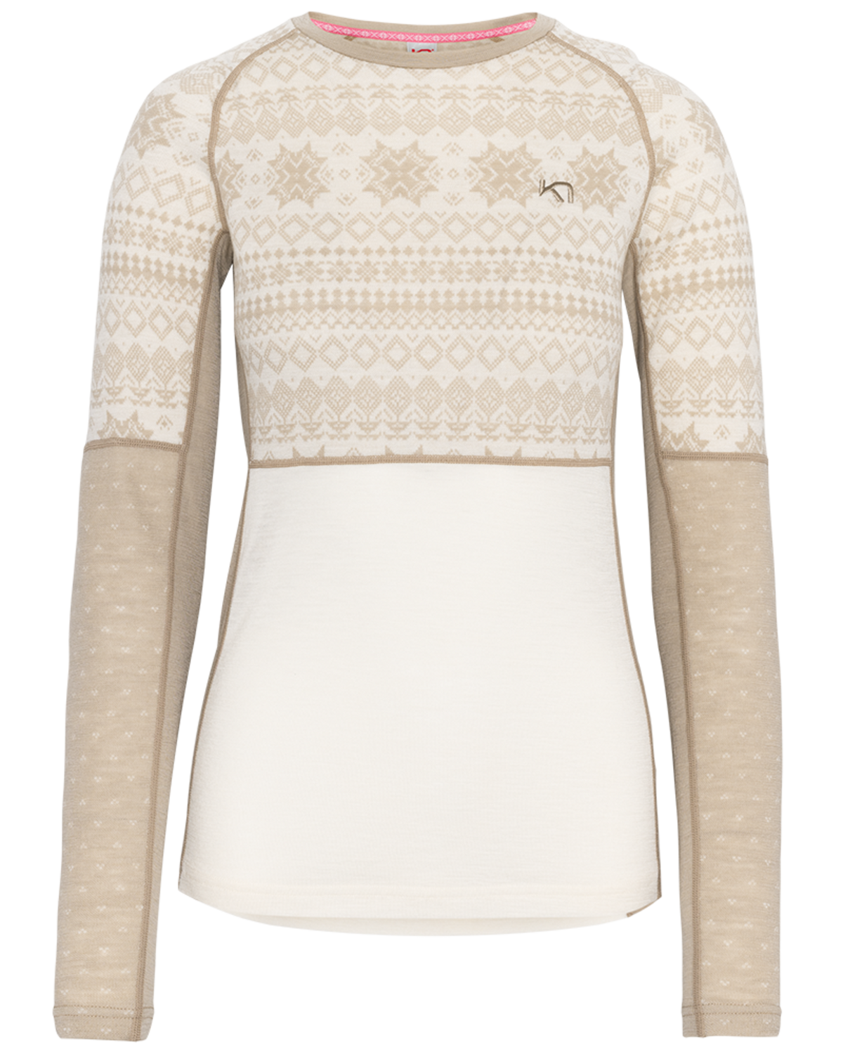 Kari Traa Vilma Long Sleeve in BEIGE