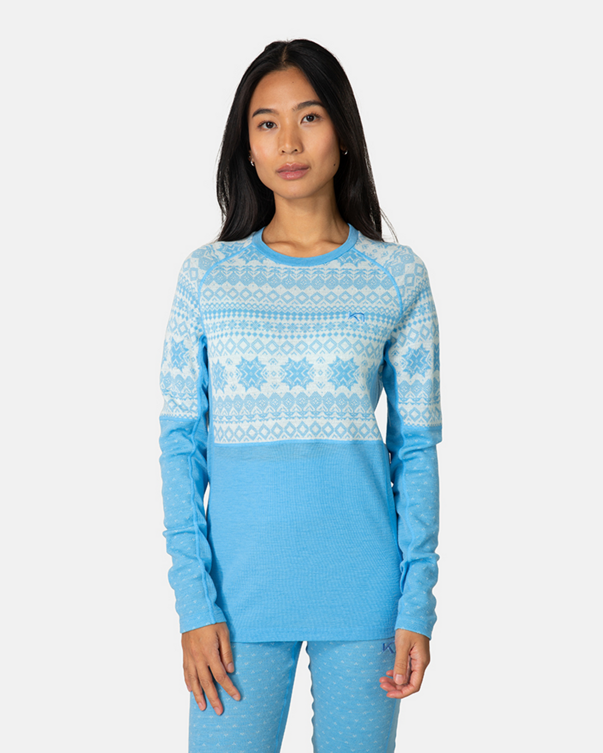 Kari Traa Vilma Long Sleeve in BLAU