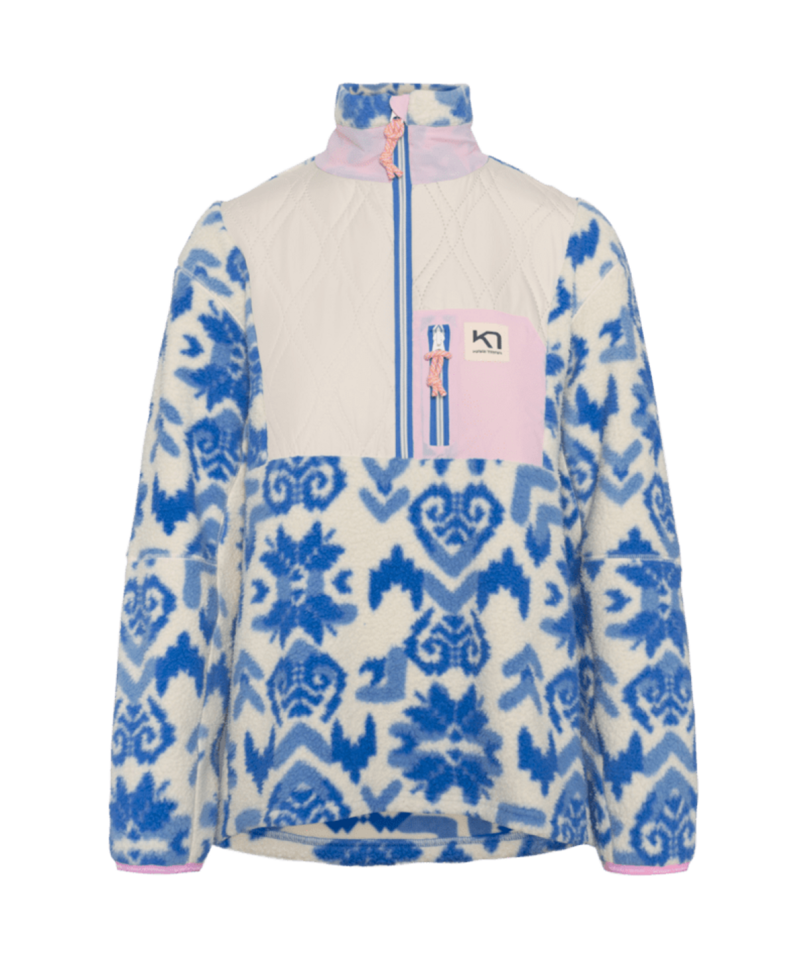 Kari Traa Rothe Half Zip in BLAU