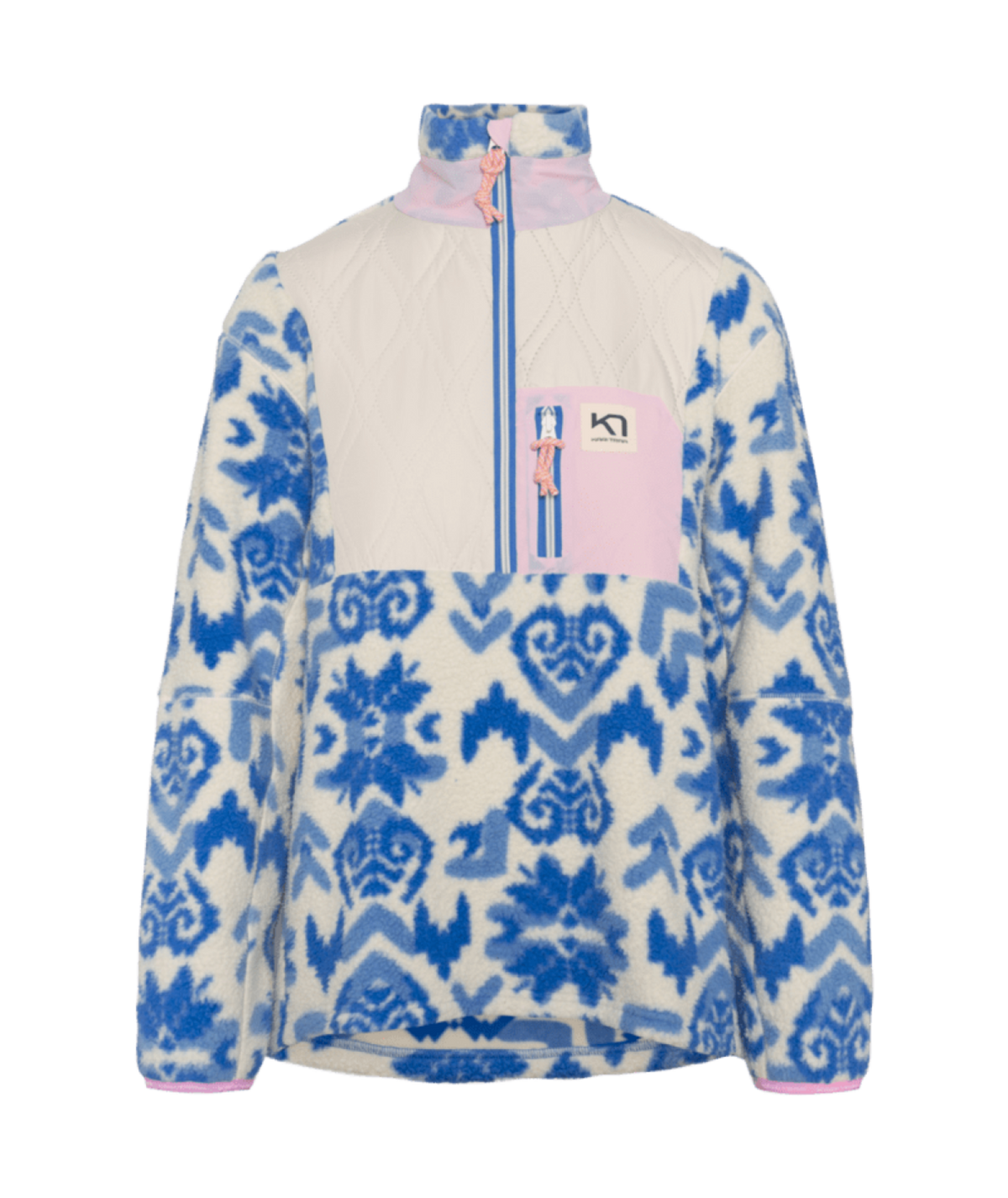 Kari Traa Rothe Half Zip in BLAU