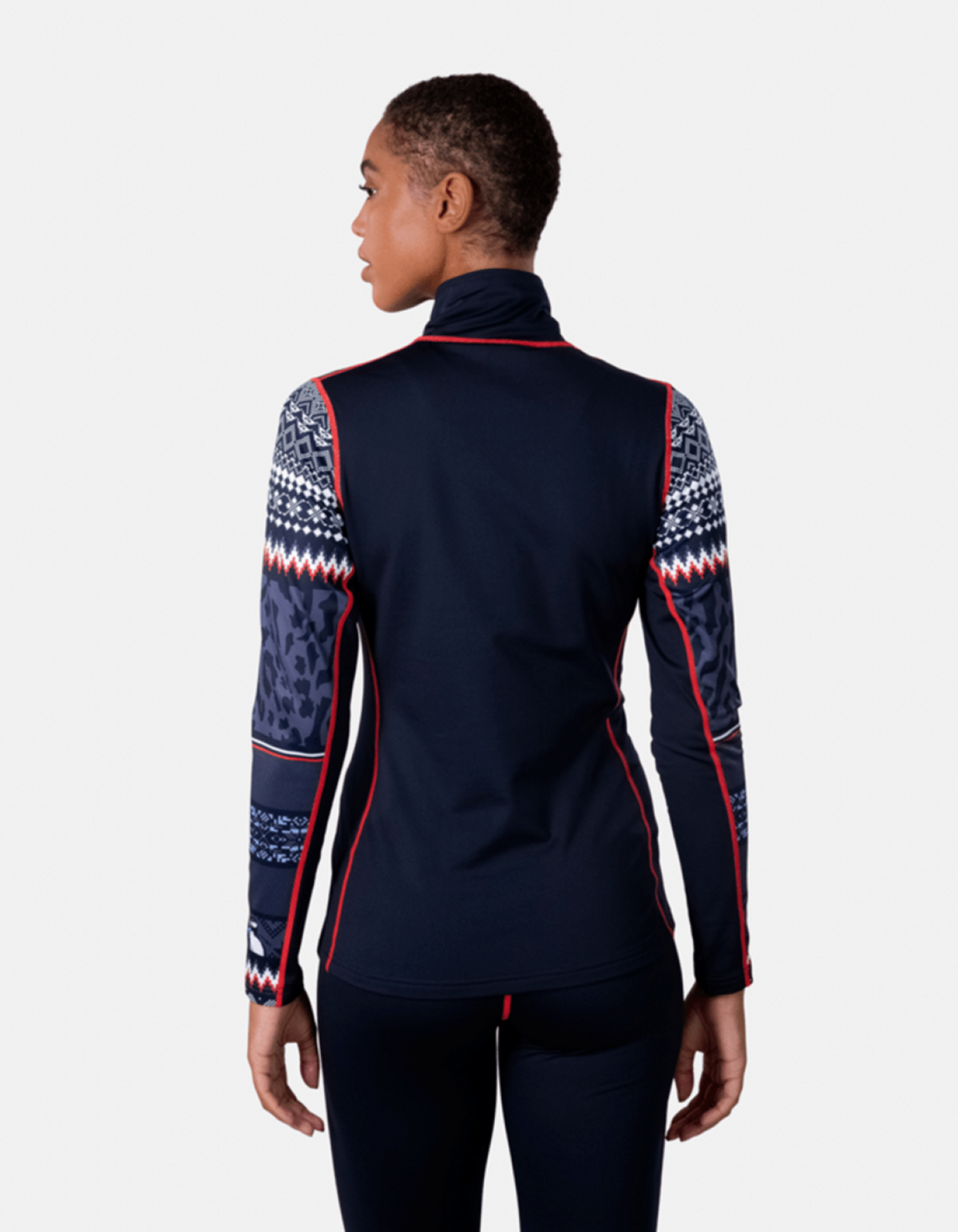 Kari Traa Lilja Half Zip in BLAU