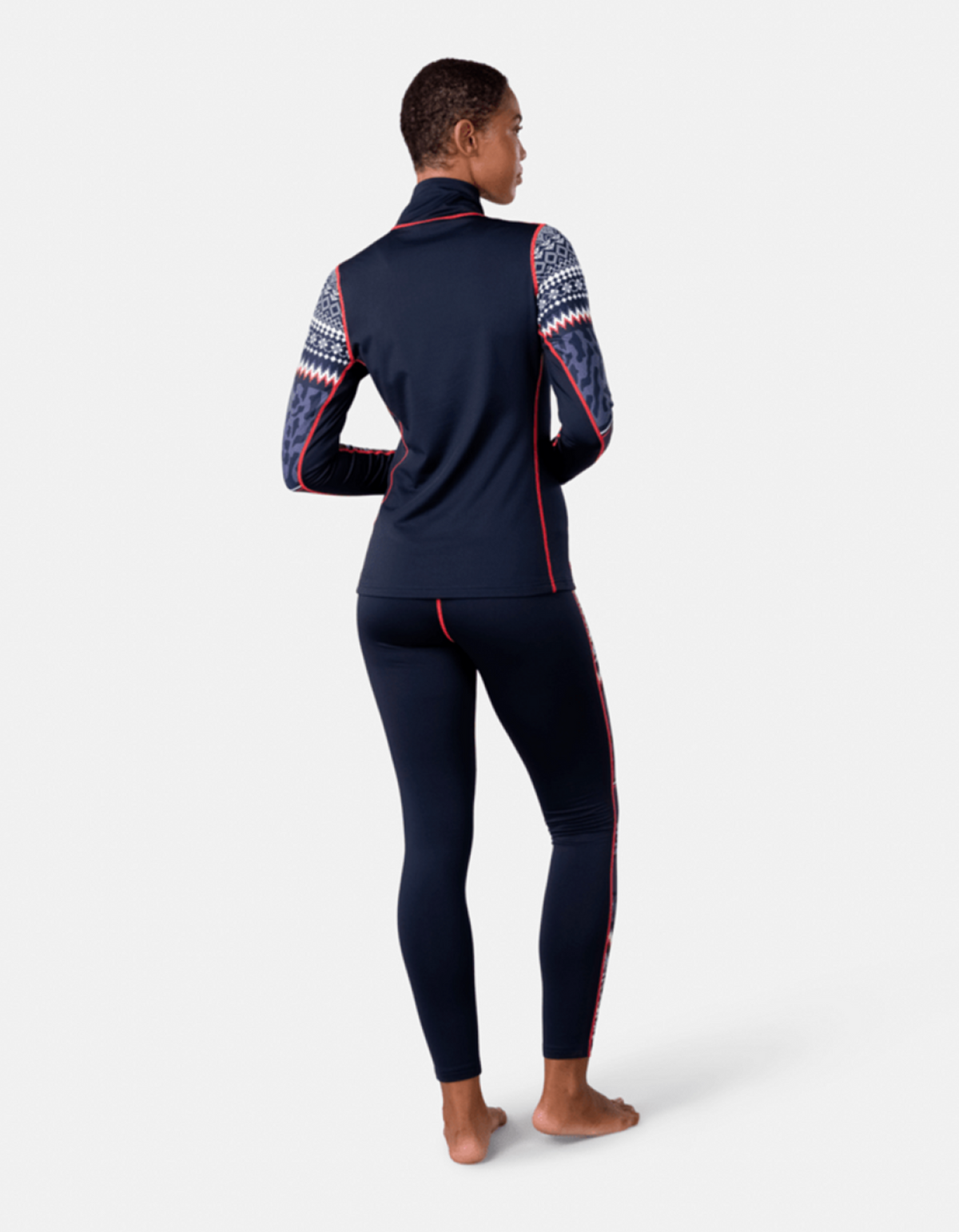 Kari Traa Lilja Half Zip in BLAU