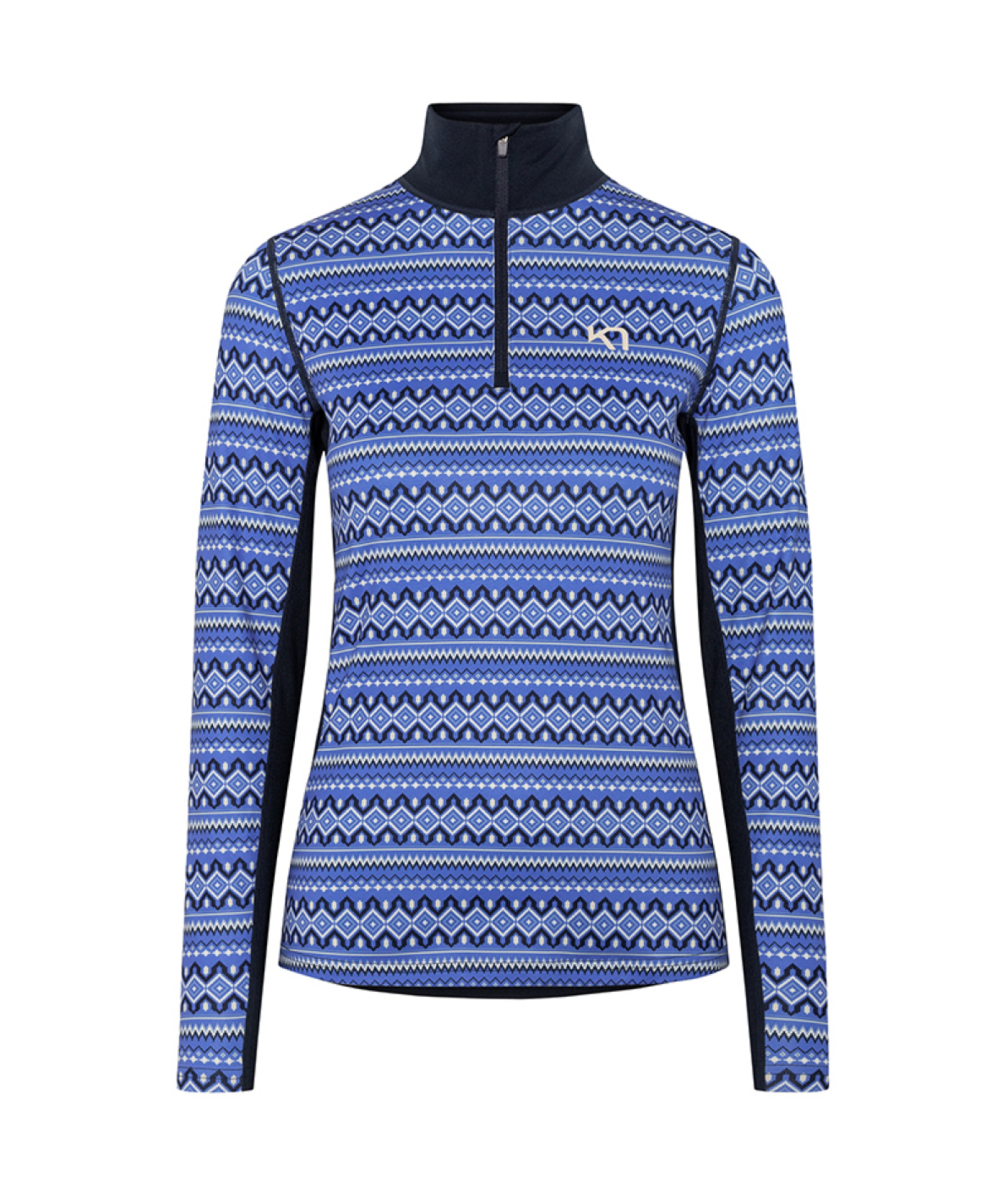 Kari Traa Lilja Half Zip in BLAU