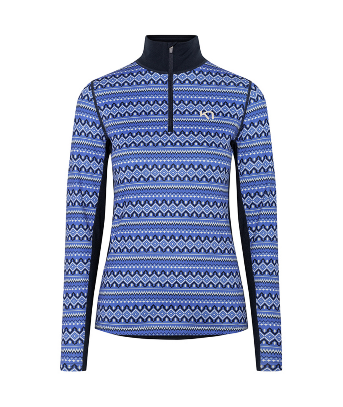 Kari Traa Lilja Half Zip in BLAU