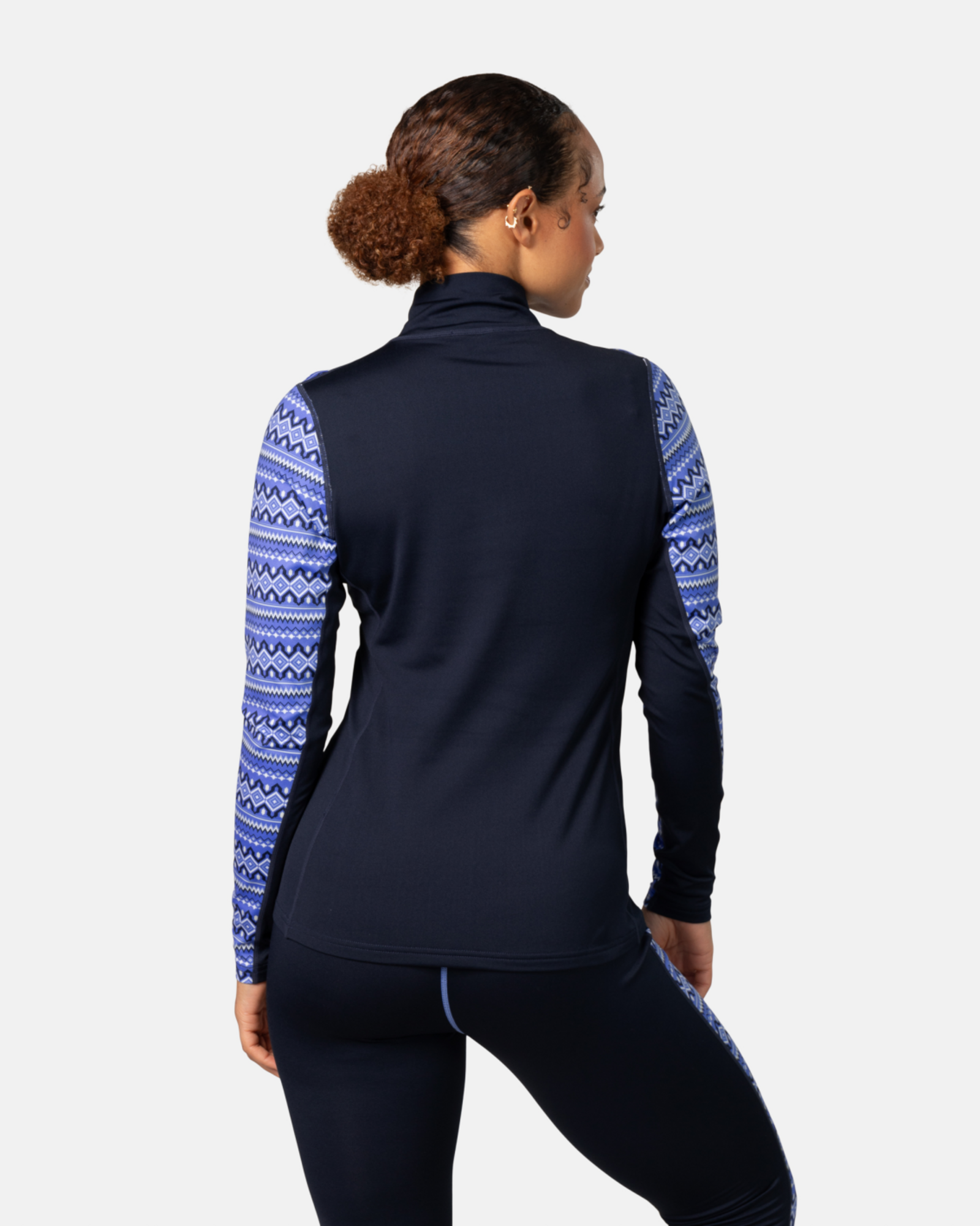 Kari Traa Lilja Half Zip in BLAU