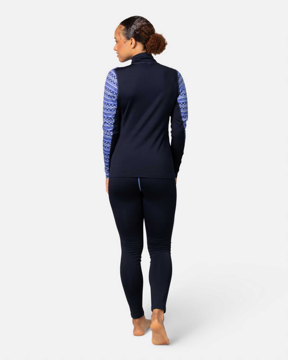 Kari Traa Lilja Half Zip in BLAU