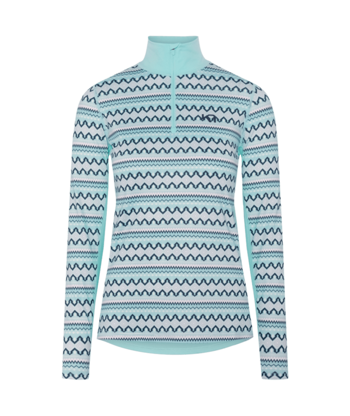 Kari Traa Lilja Half Zip in BLAU