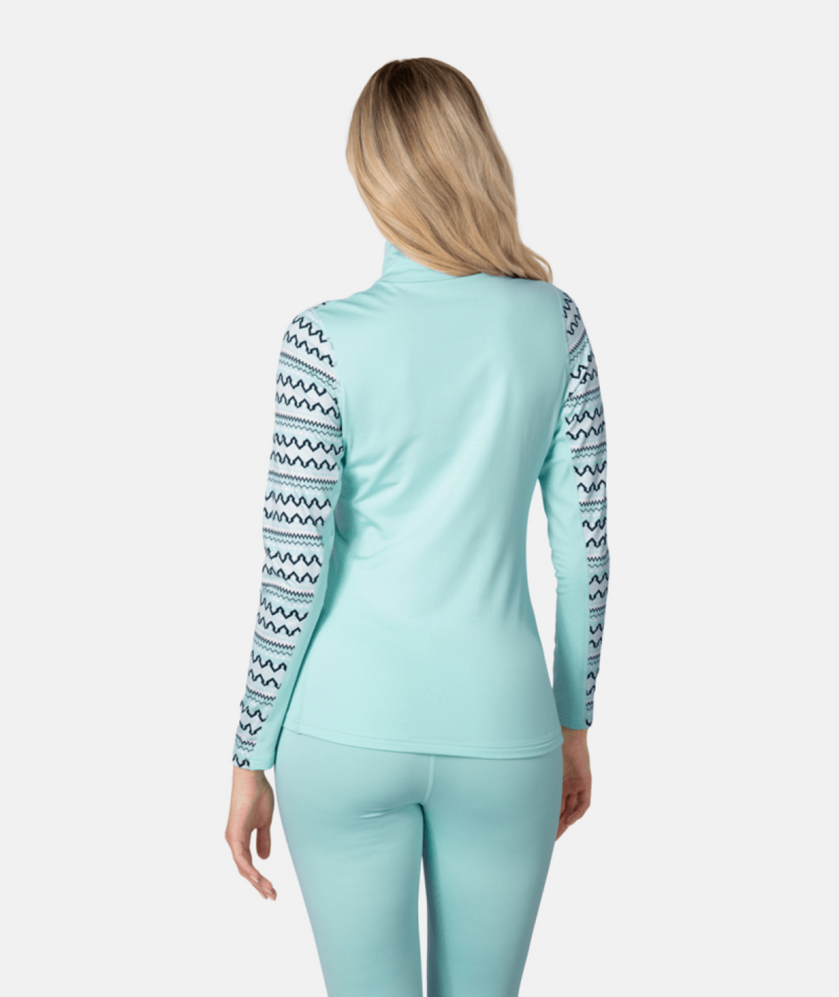 Kari Traa Lilja Half Zip in BLAU