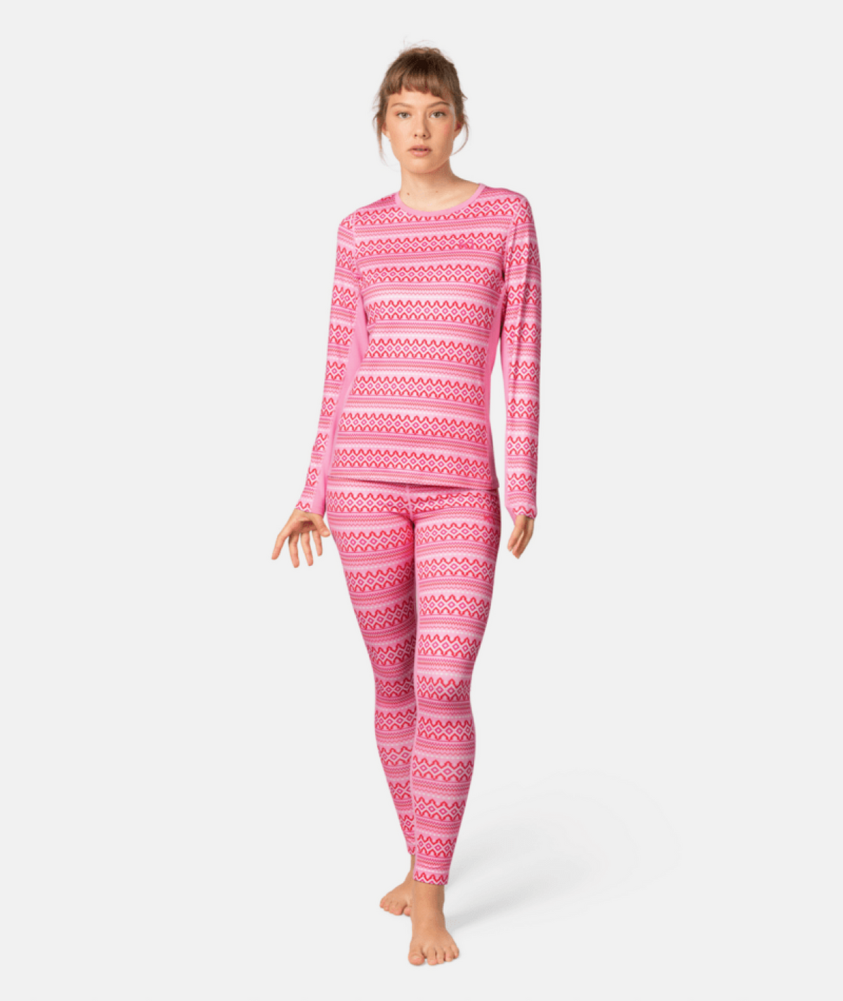 Kari Traa Lilja Long Sleeve in PINK