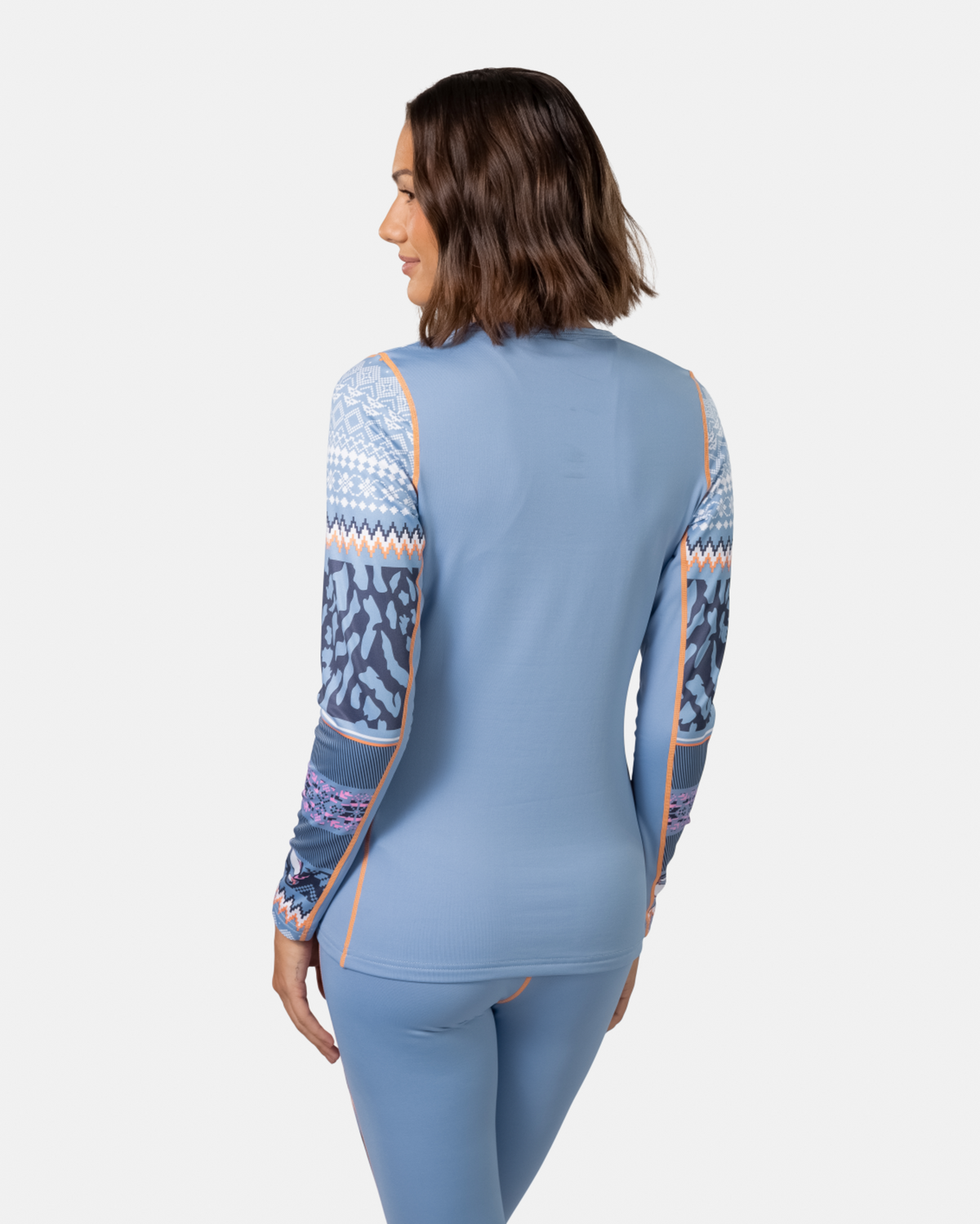 Kari Traa Lilja Long Sleeve in BLAU