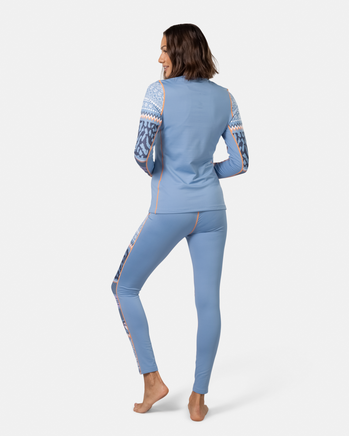 Kari Traa Lilja Long Sleeve in BLAU