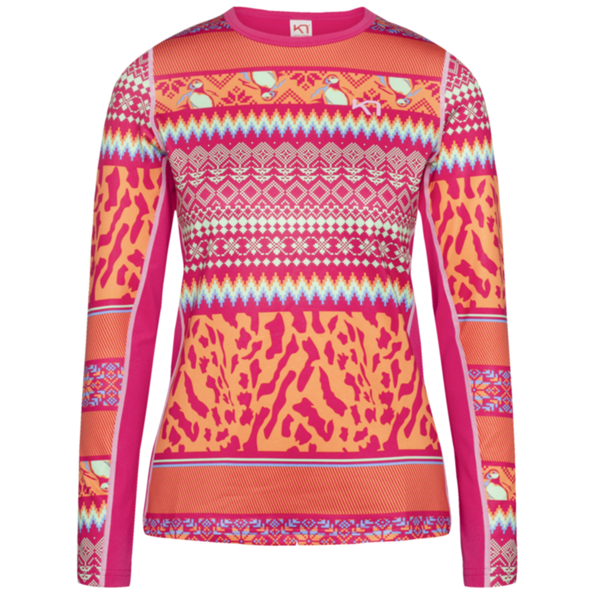 Kari Traa Lilja Long Sleeve in PINK