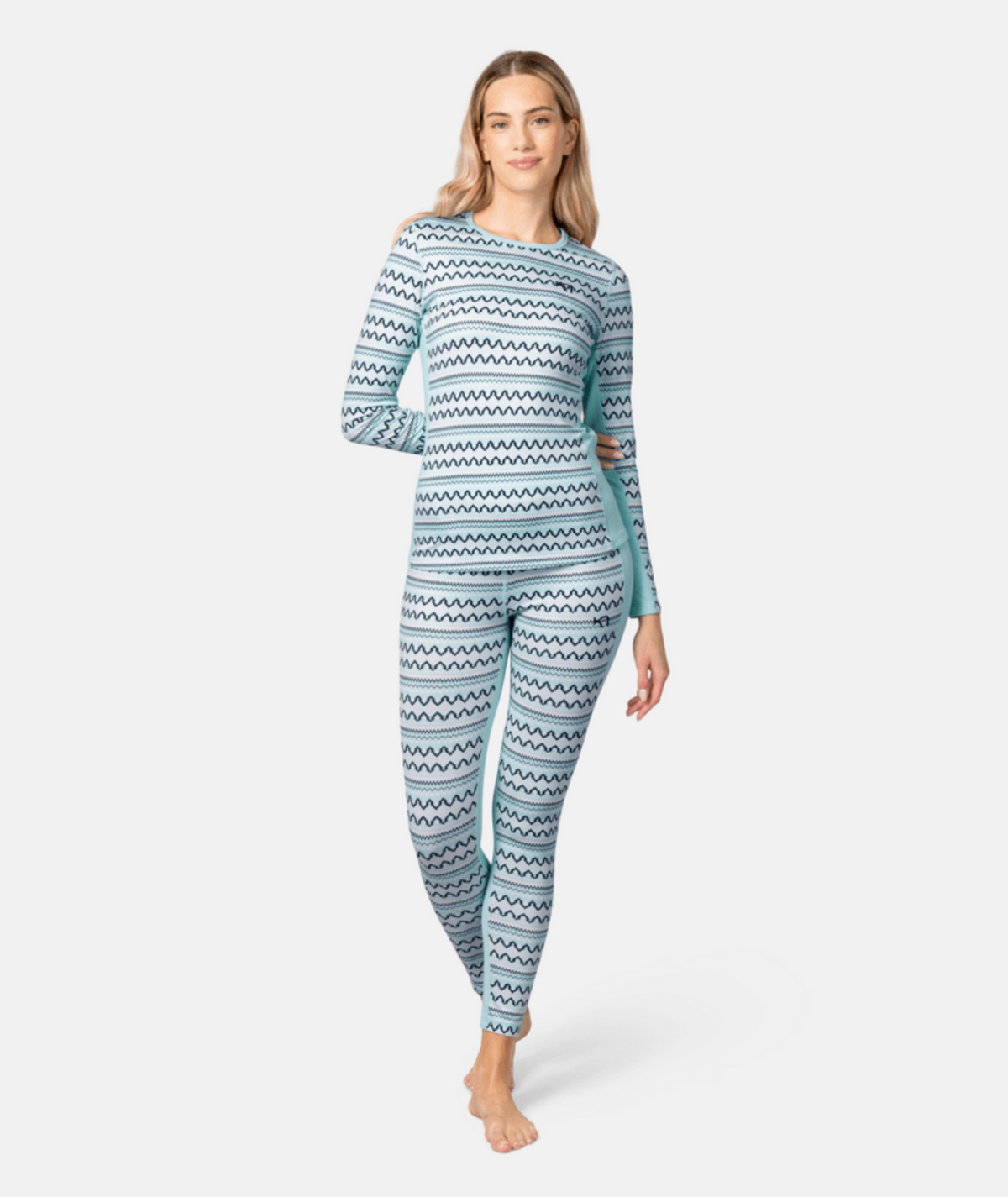 Kari Traa Lilja Long Sleeve in BLAU