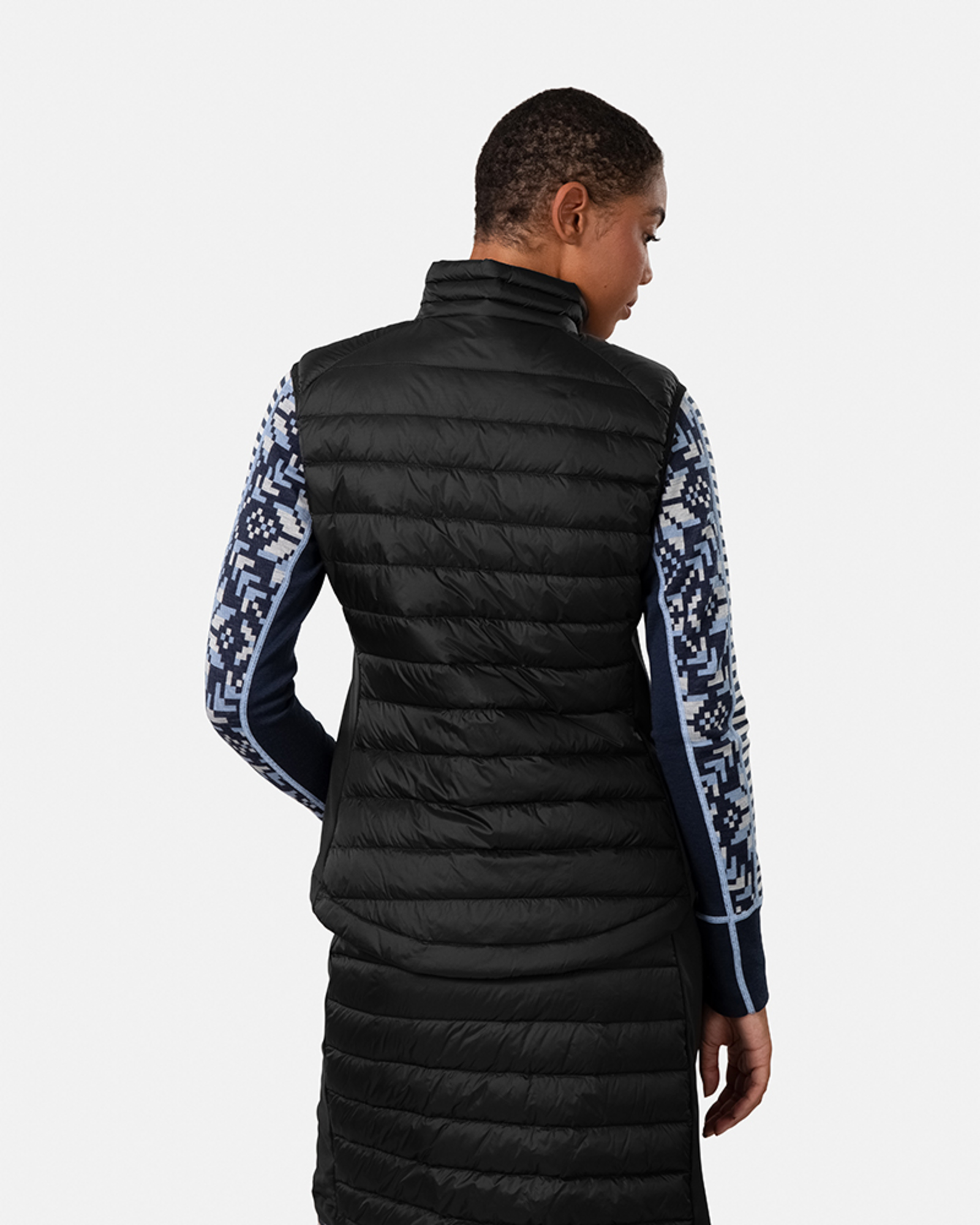 Kari Traa Emilie Down Vest in SCHWARZ