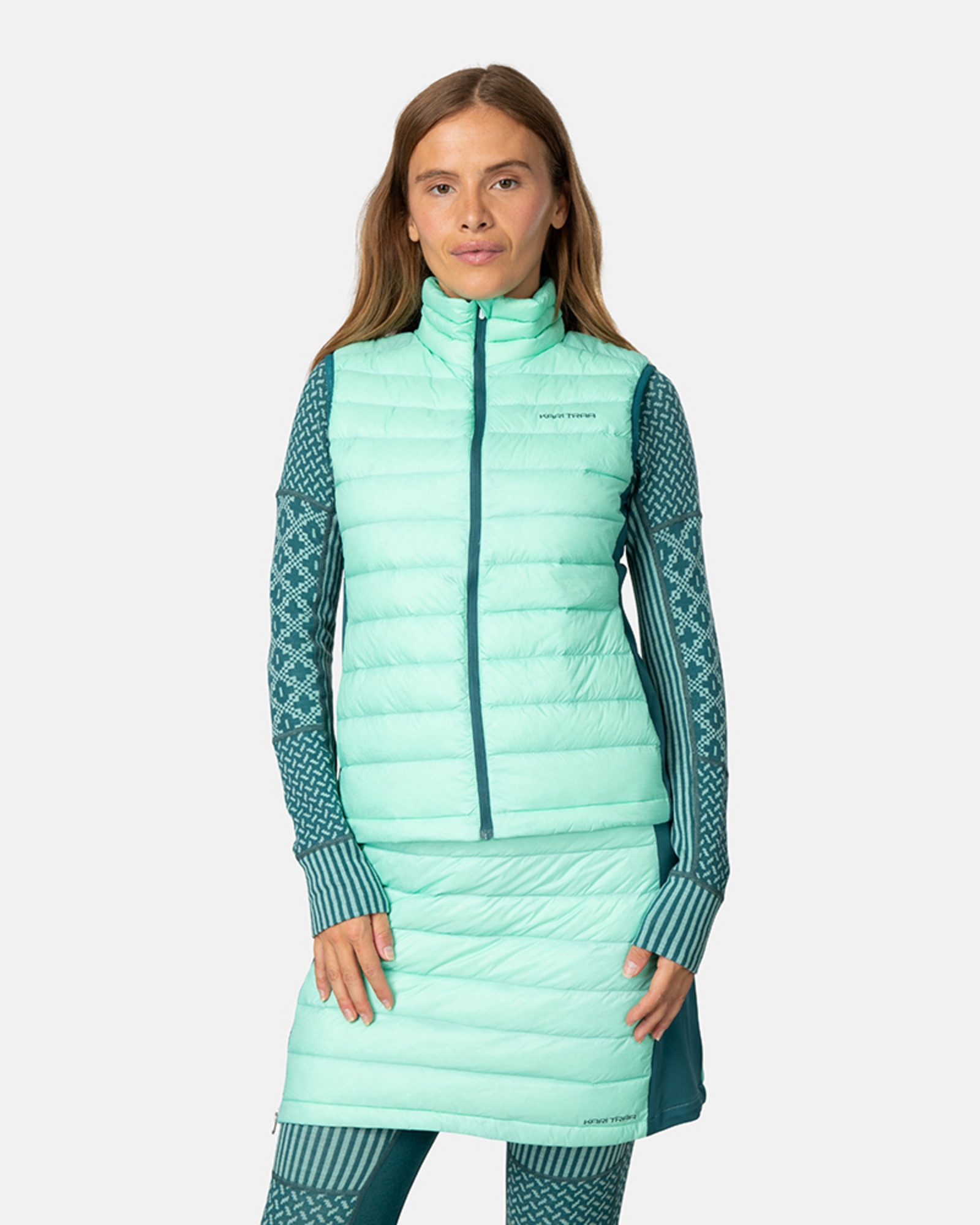 Kari Traa Emilie Down Vest in BLAU