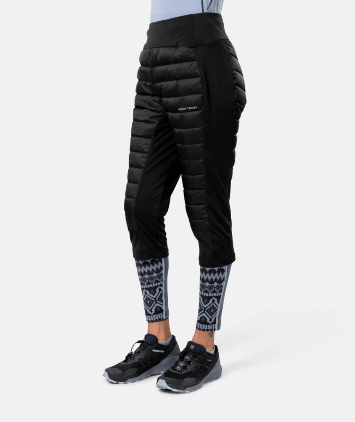 Kari Traa Emilie High Waist Capri in SCHWARZ