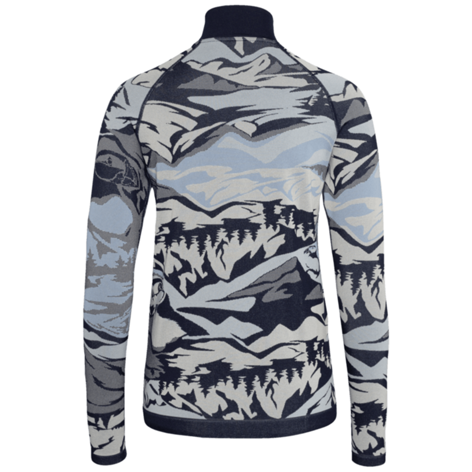 Kari Traa Mille Half Zip in BLAU
