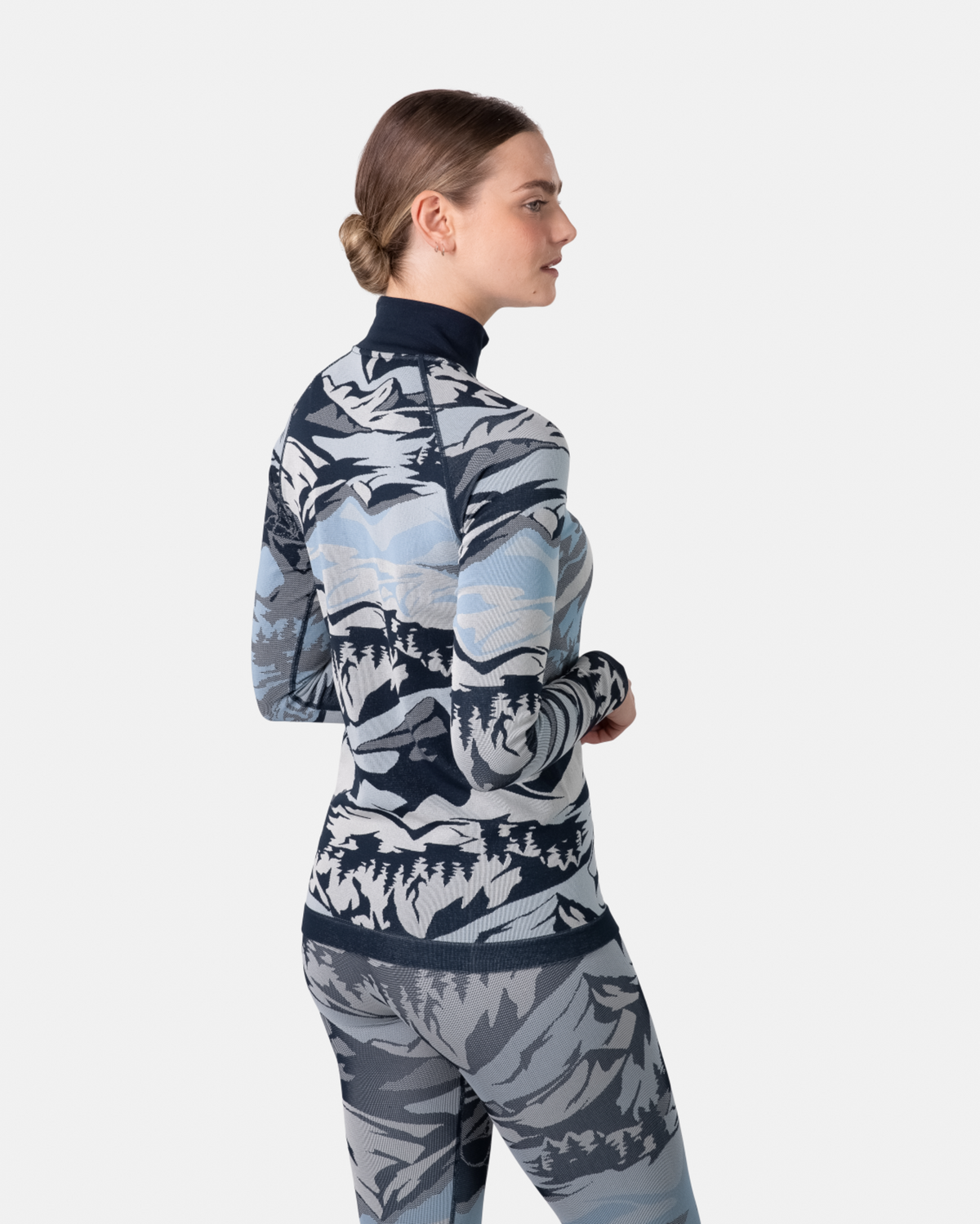 Kari Traa Mille Half Zip in BLAU