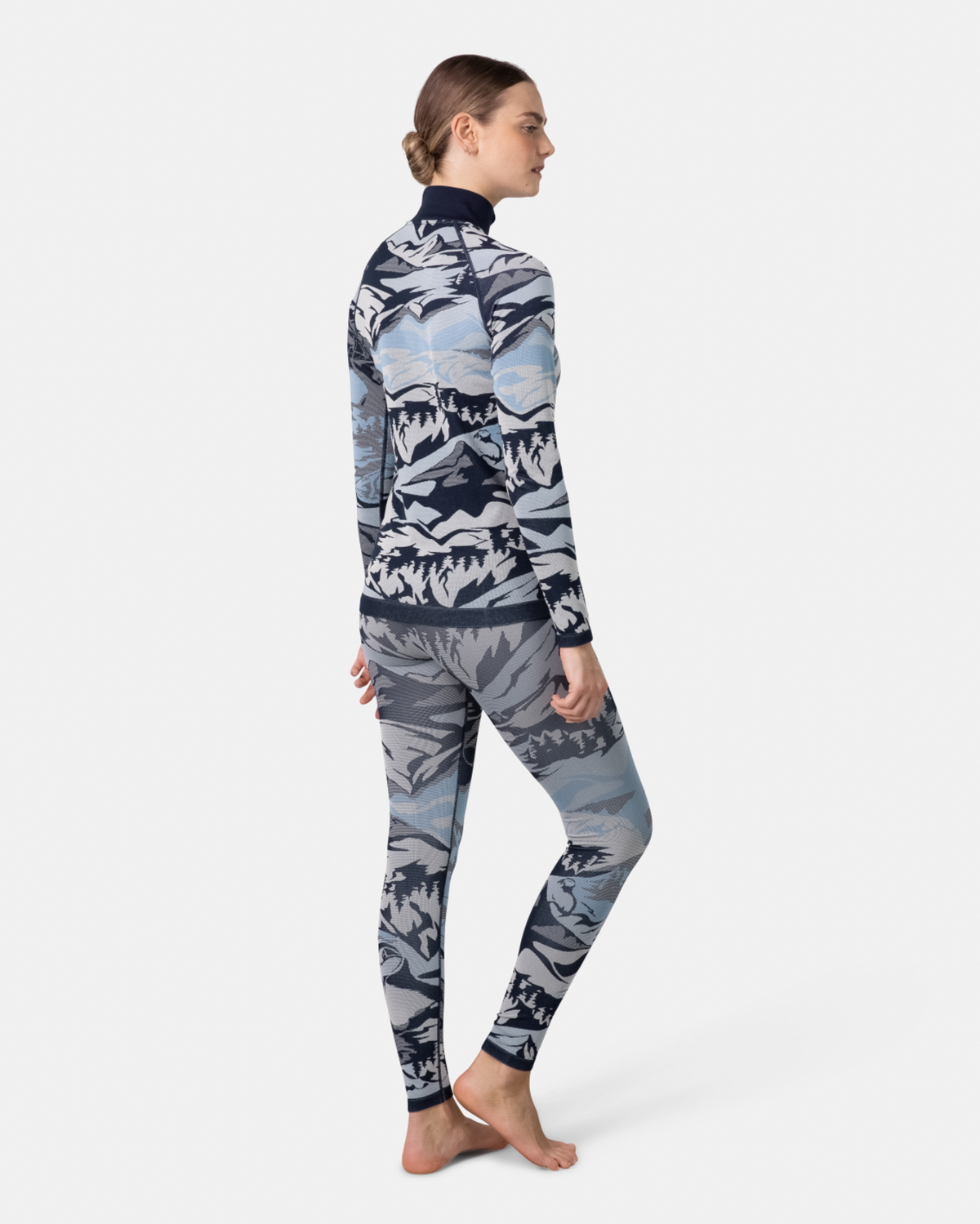 Kari Traa Mille Half Zip in BLAU
