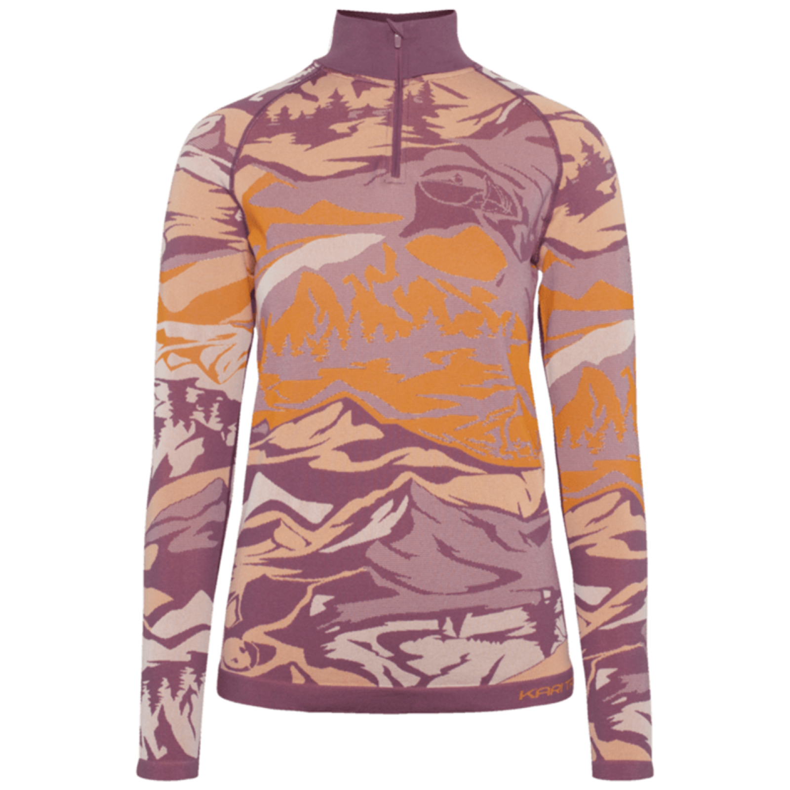 Kari Traa Mille Half Zip in MEHRFARBIG