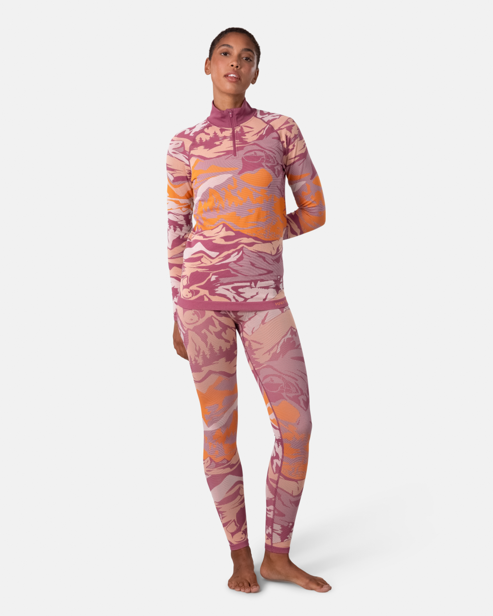 Kari Traa Mille Half Zip in MEHRFARBIG