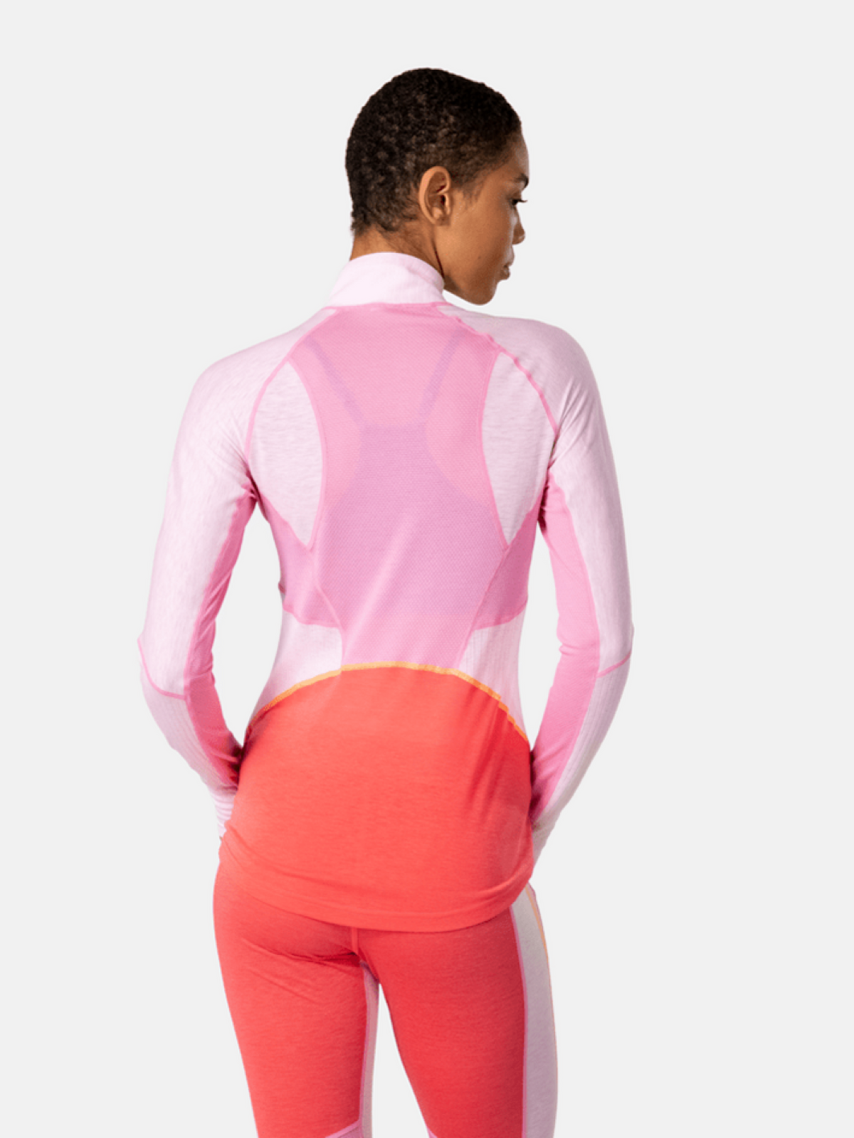 Kari Traa Alma Half Zip in PINK