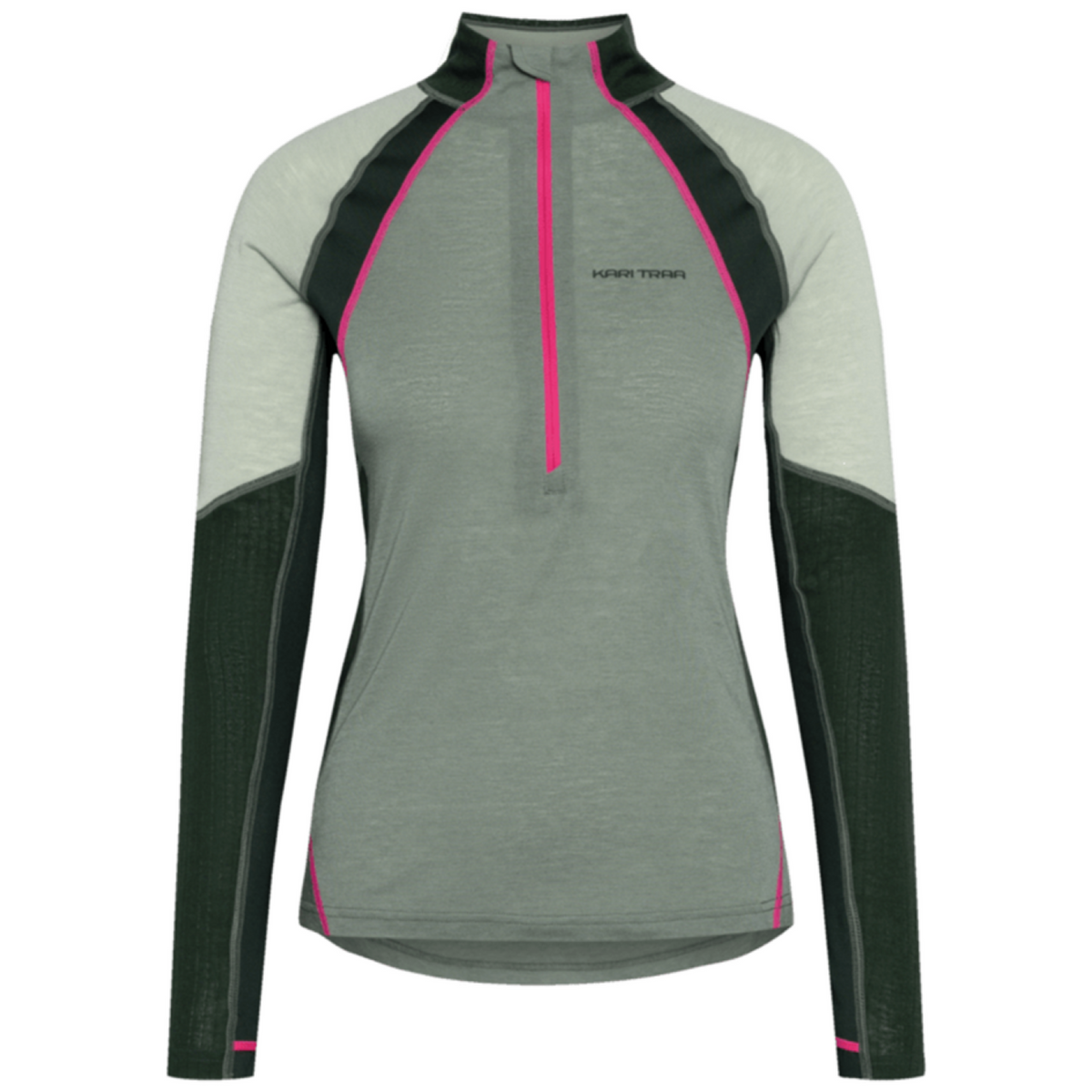Kari Traa Alma Half Zip in GRÜN