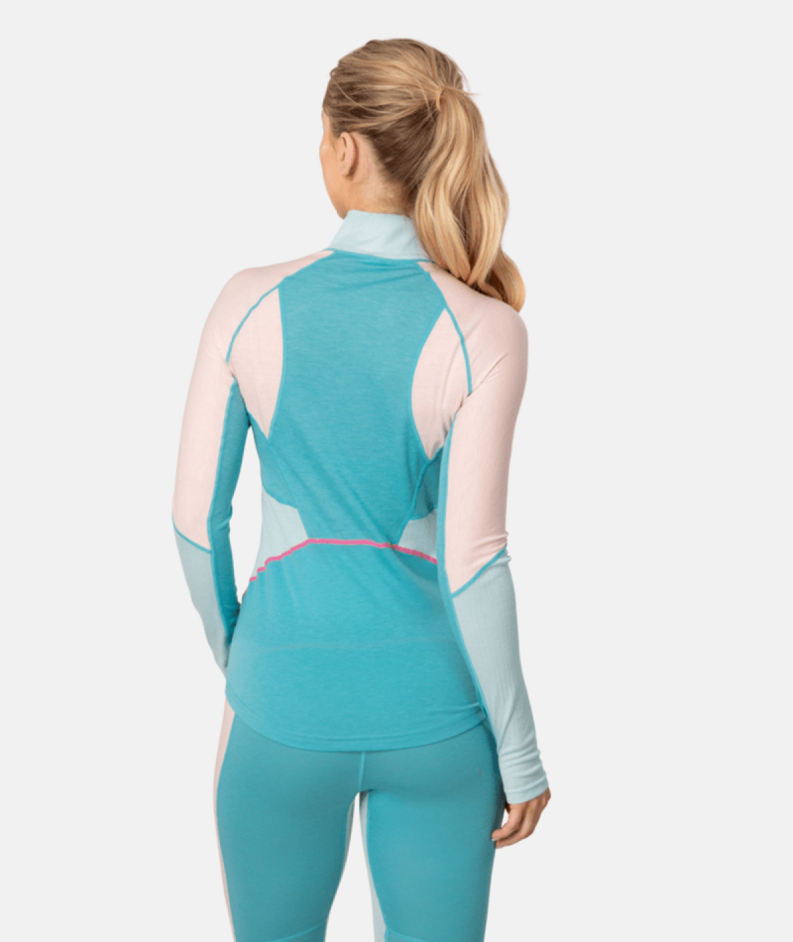 Kari Traa Alma Half Zip in BLAU