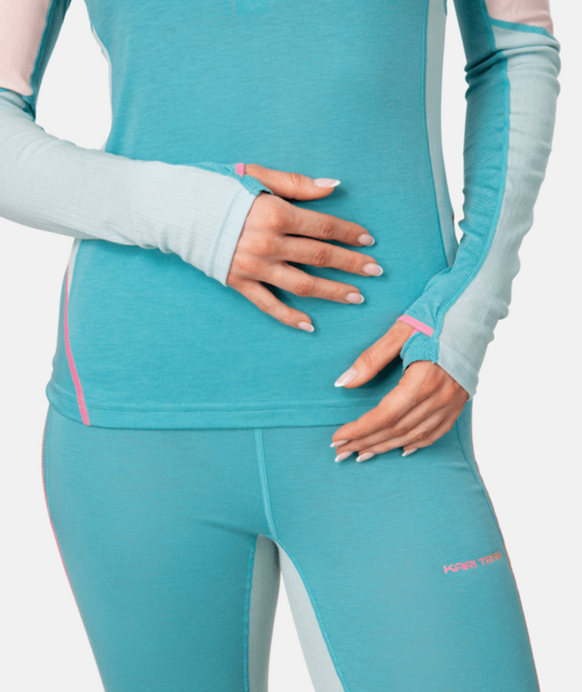 Kari Traa Alma Half Zip in BLAU