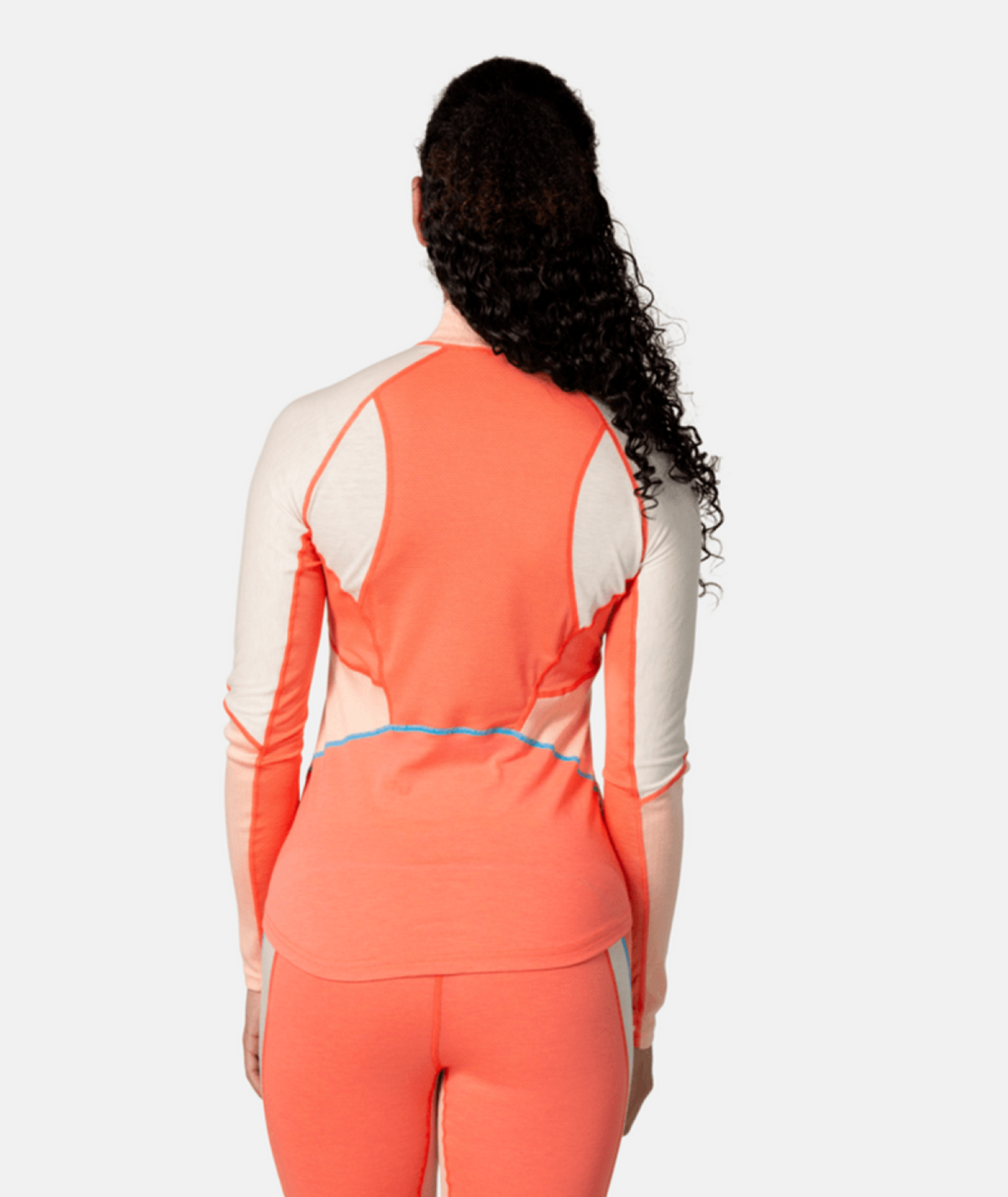 Kari Traa Alma Half Zip in ORANGE