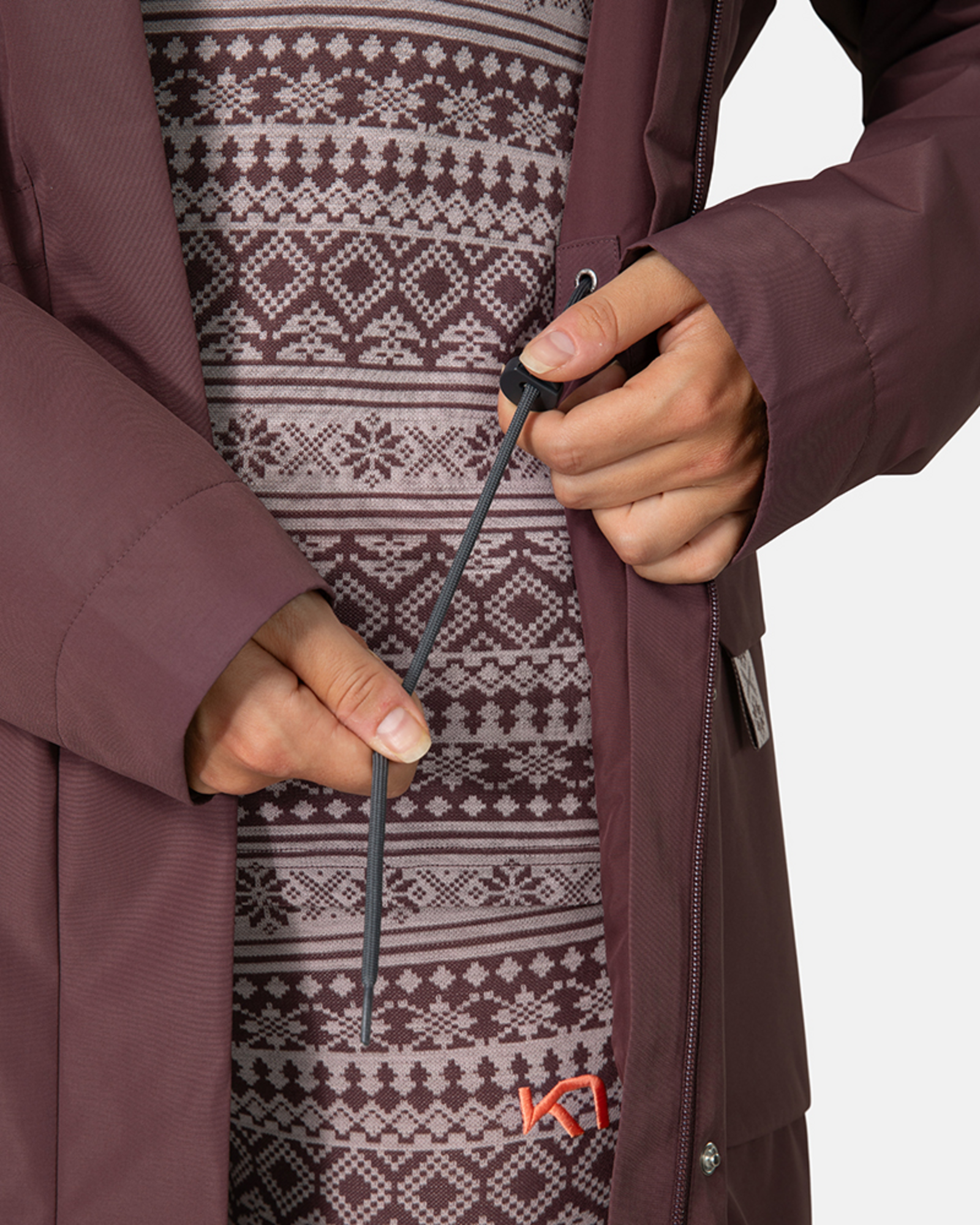 Kari Traa Mona Parka in VIOLETT