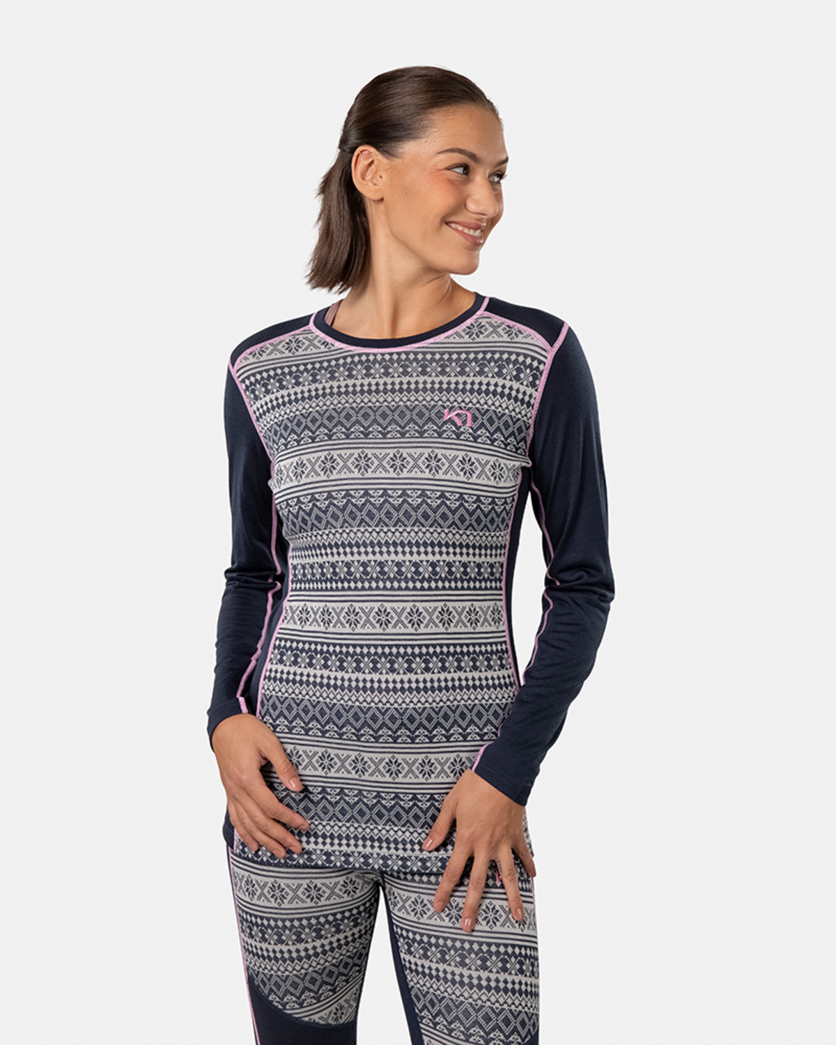 Kari Traa Mina Long Sleeve in MEHRFARBIG