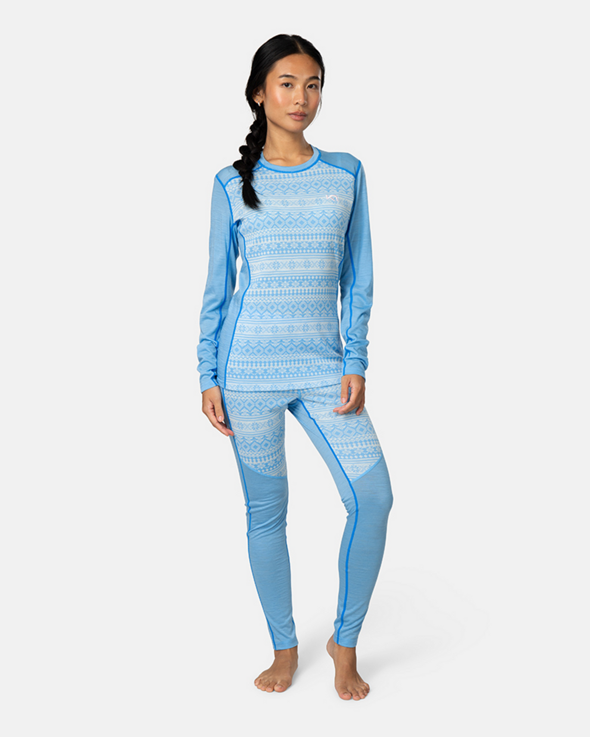 Kari Traa Mina Long Sleeve in BLAU
