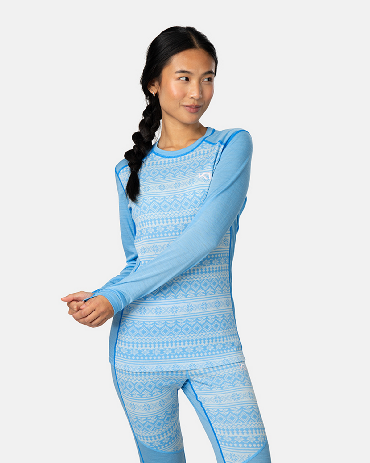 Kari Traa Mina Long Sleeve in BLAU