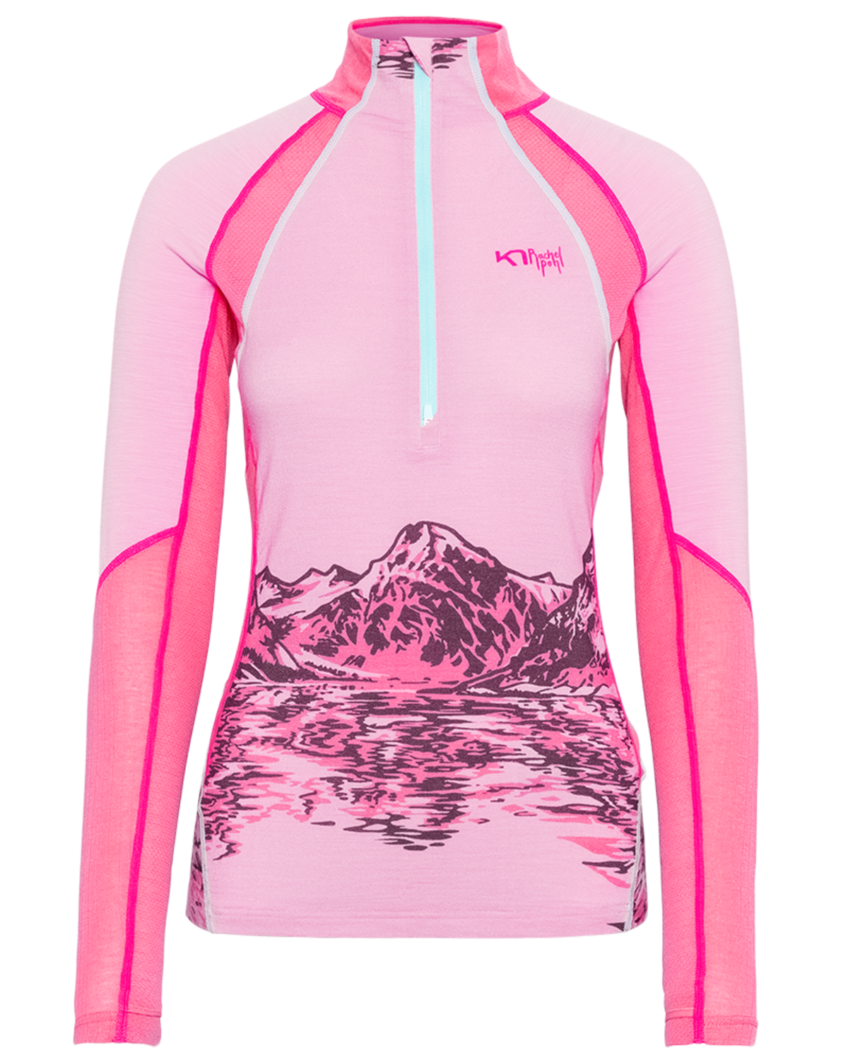 Kari Traa Rachel Half Zip in PINK
